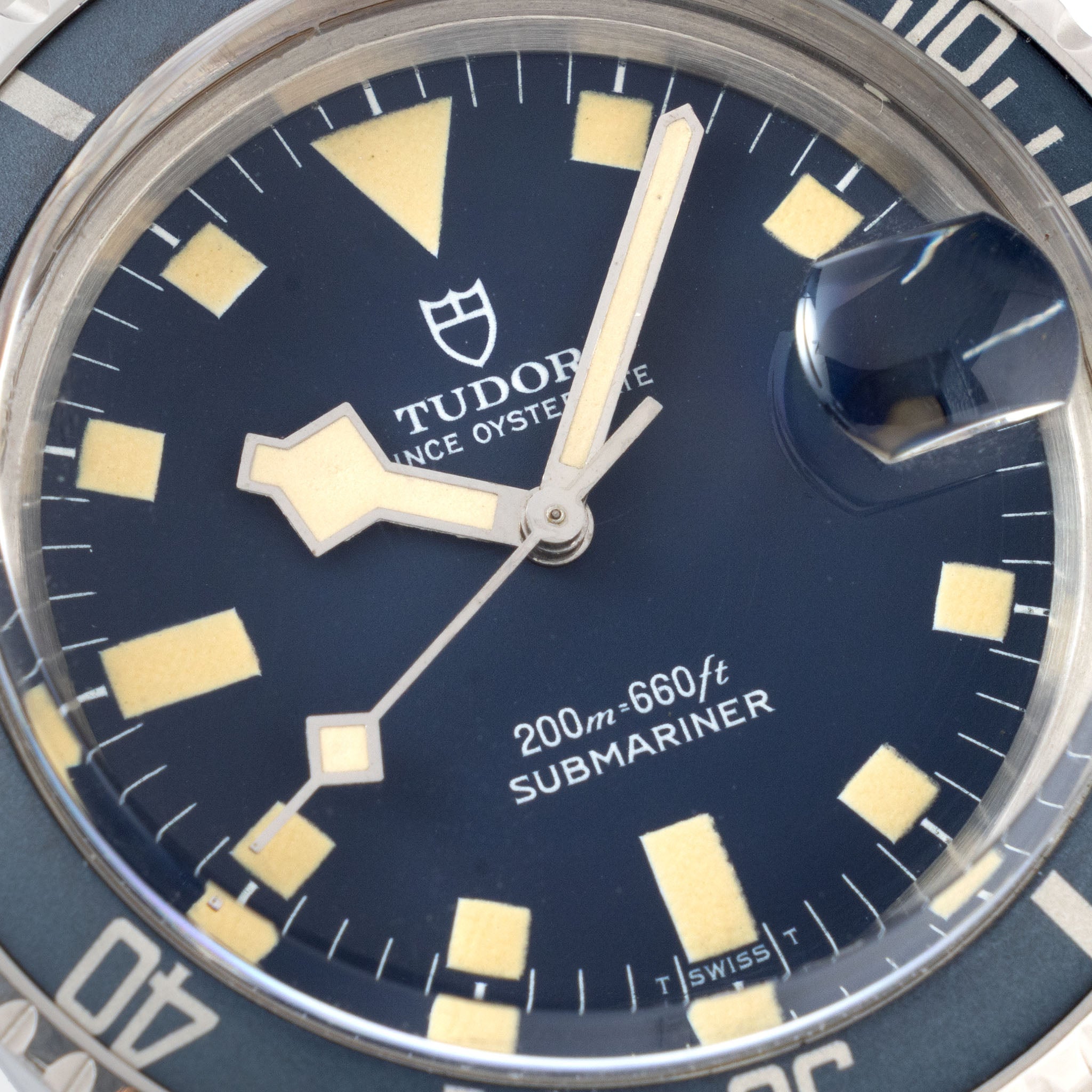 Tudor Submariner Blue Snowflake Dial ref. 9411/ 0 with Faded Inlay