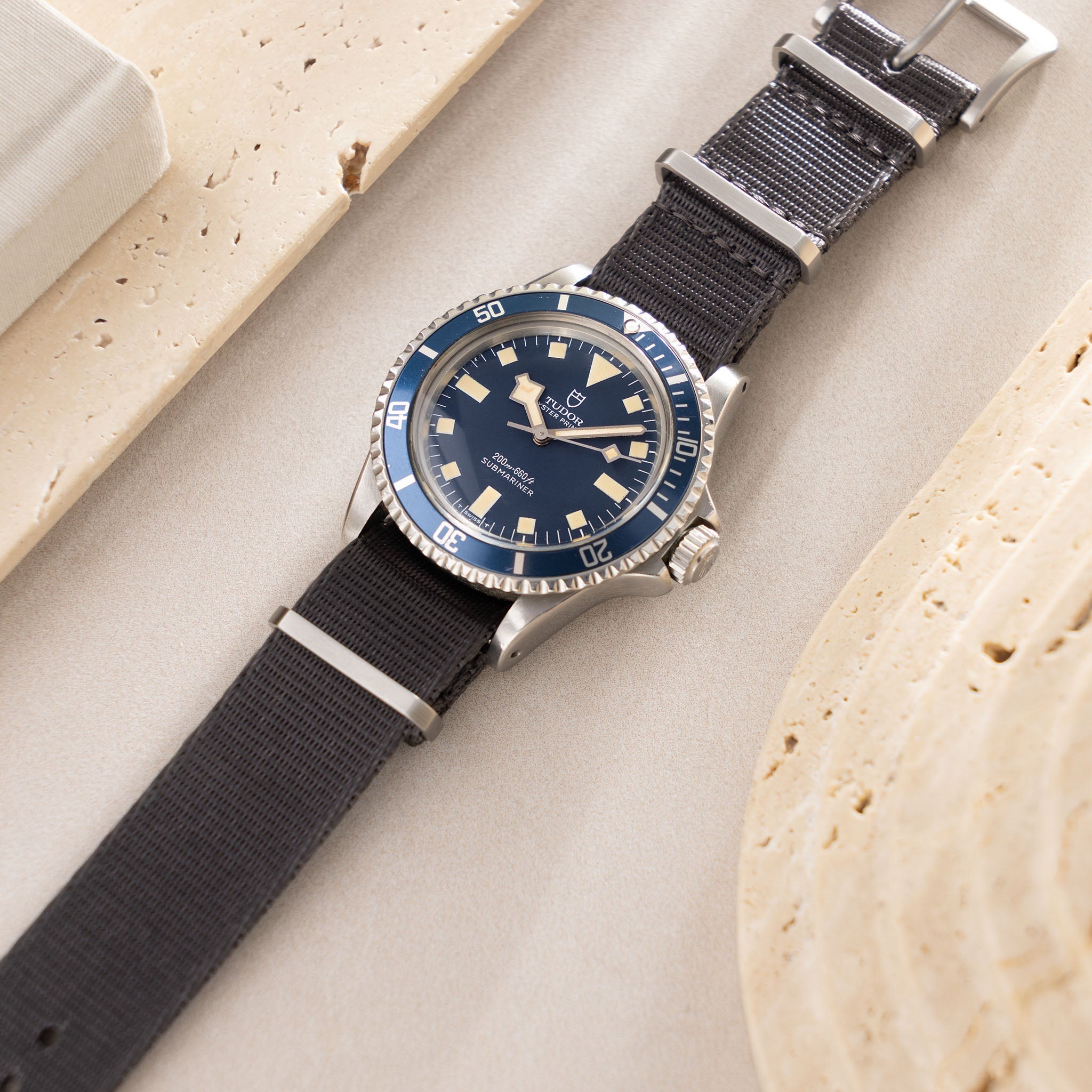 Tudor Submariner MN 76 Snowflake Blue Dial Marine Nationale ref. 9401/0