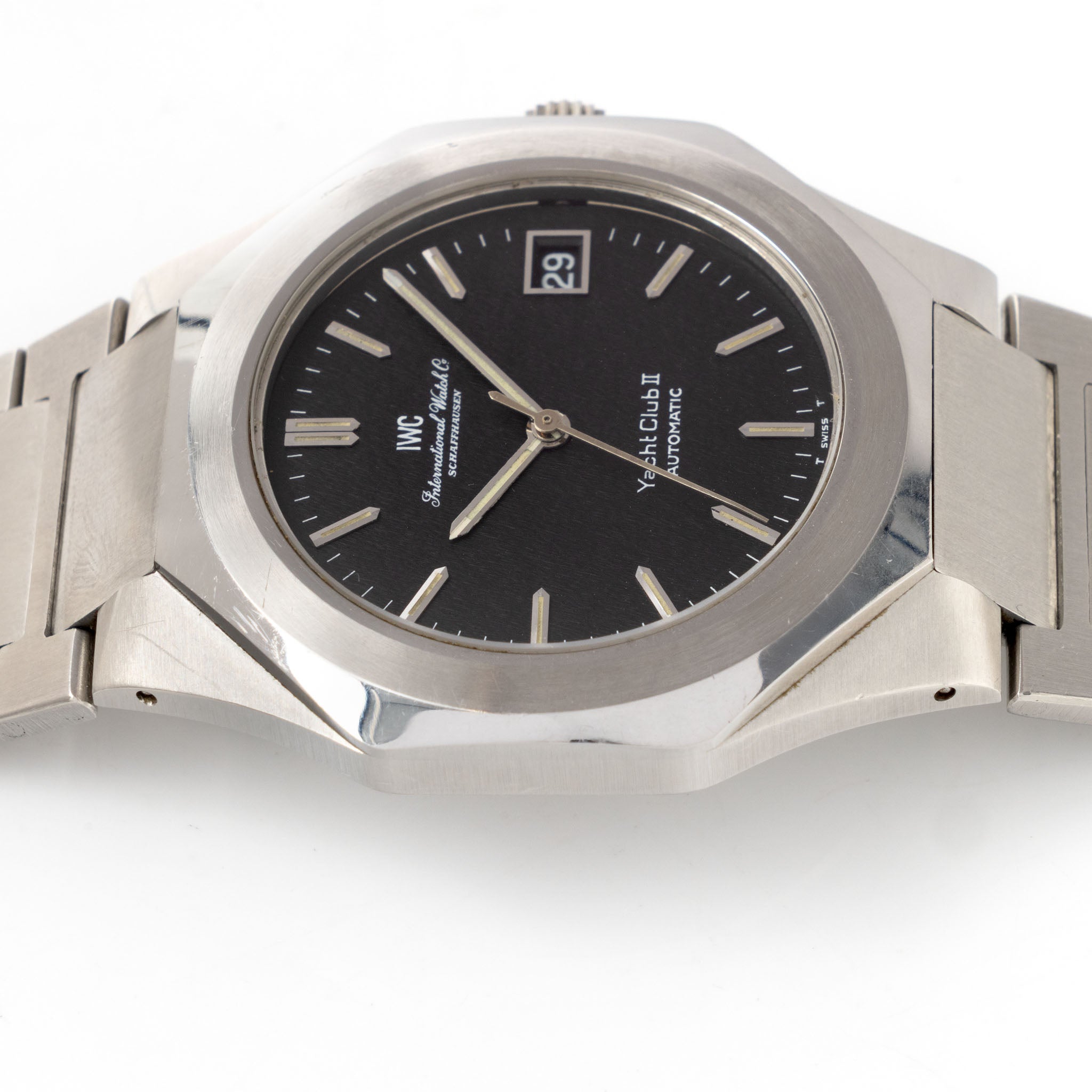 IWC Yacht club II Jumbo Automatic Black dial ref 3212