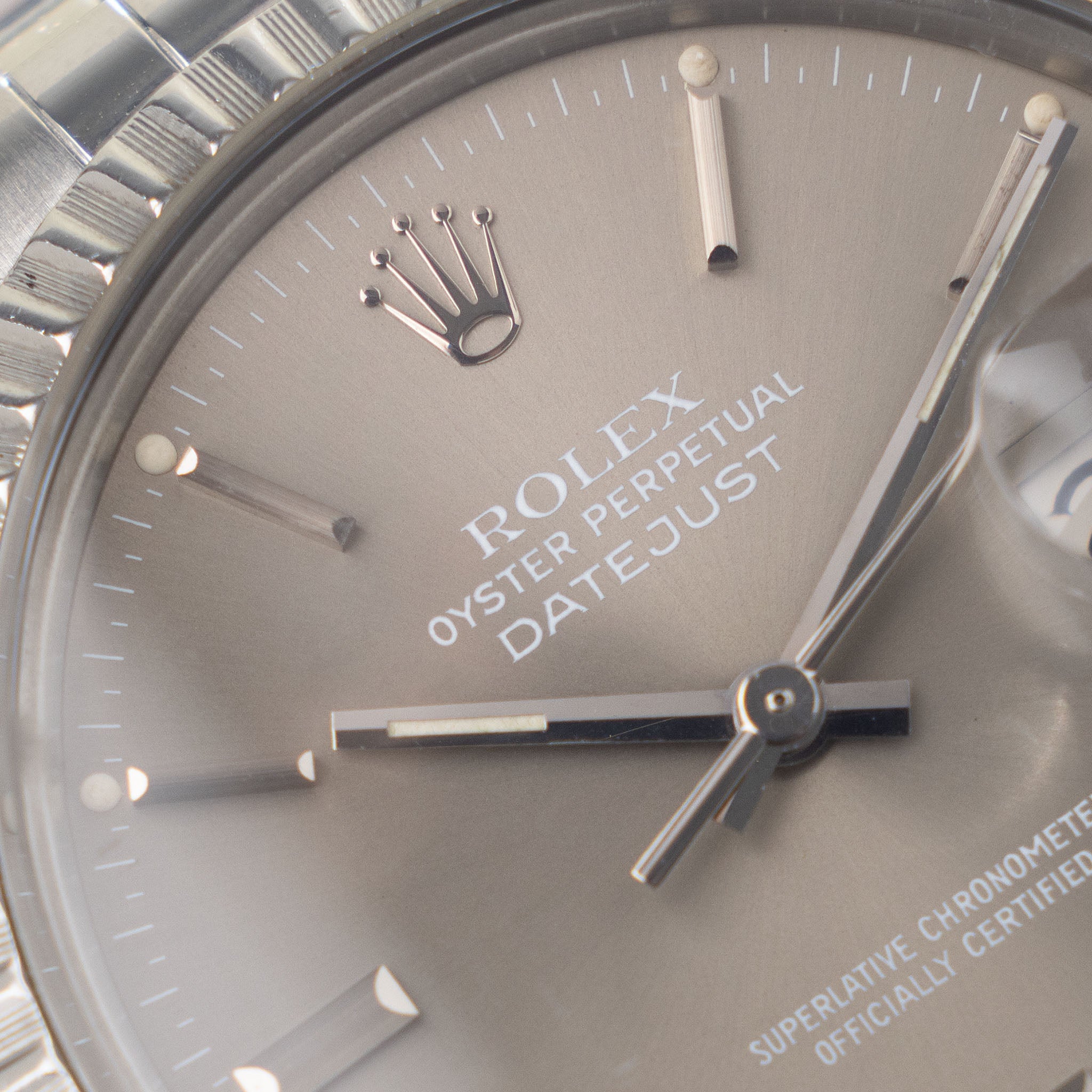 Rolex Datejust 16030 Taupe Soleil Dial