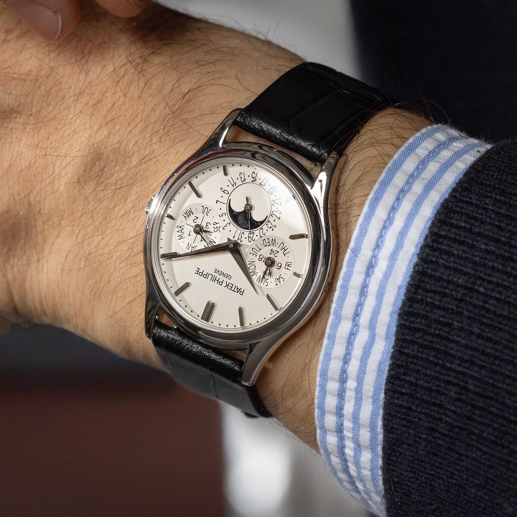 Patek Philippe Perpetual Calendar 5140G in 18k white gold