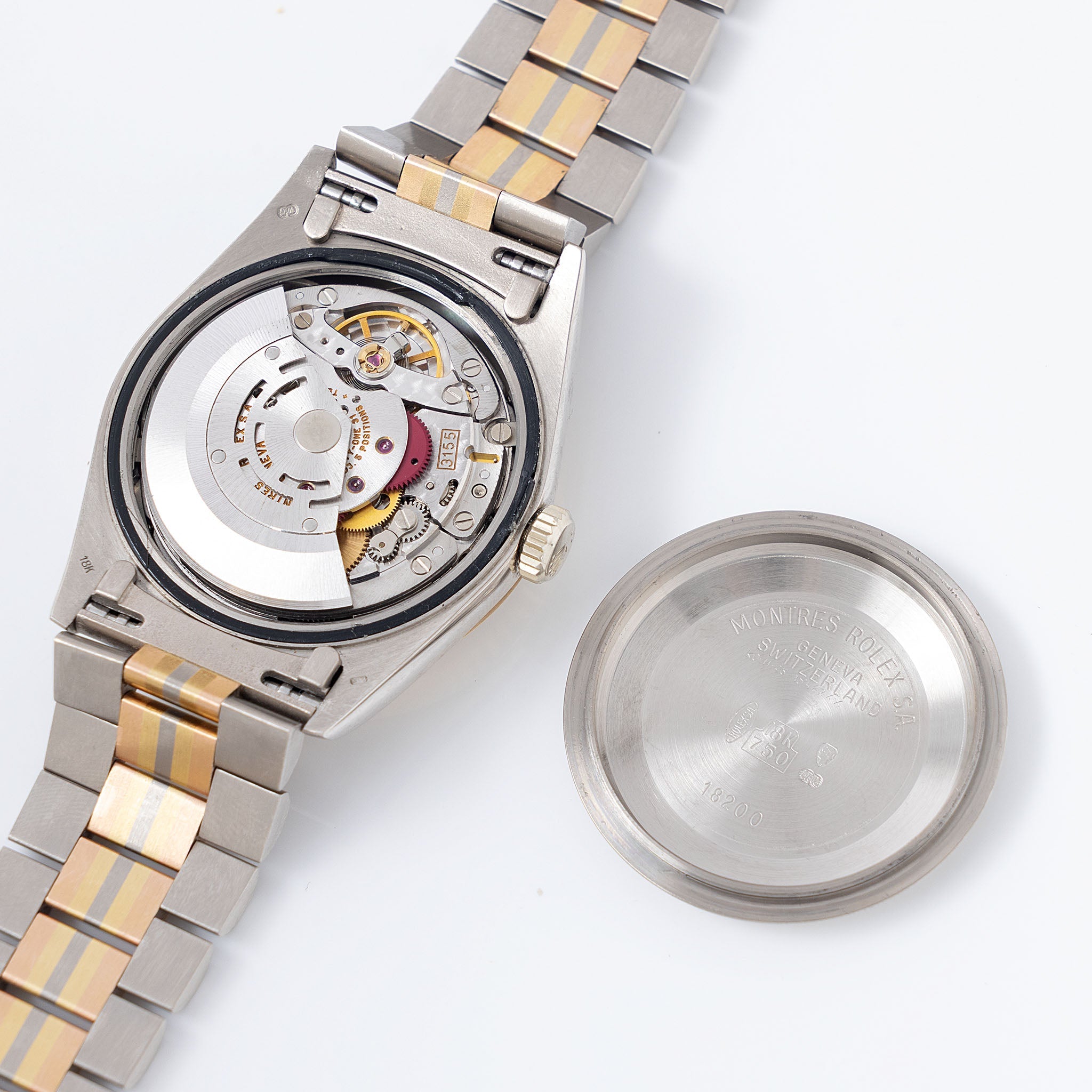 Rolex Day-date Tridor Peach Diamond Marker Dial  with Original Guarantee Paper ref 18239B