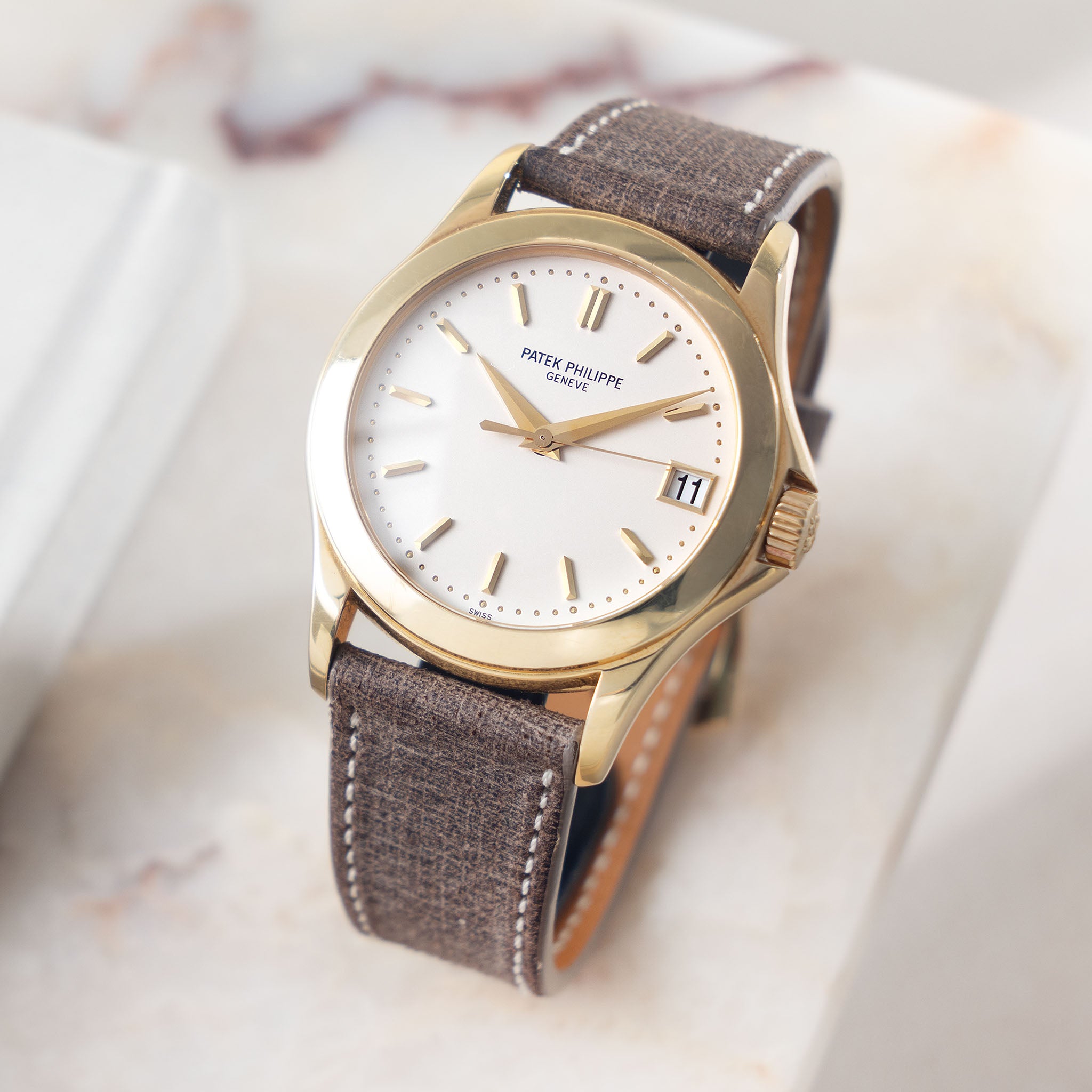 Patek Philippe Calatrava with Box and Papers Ref 5107J