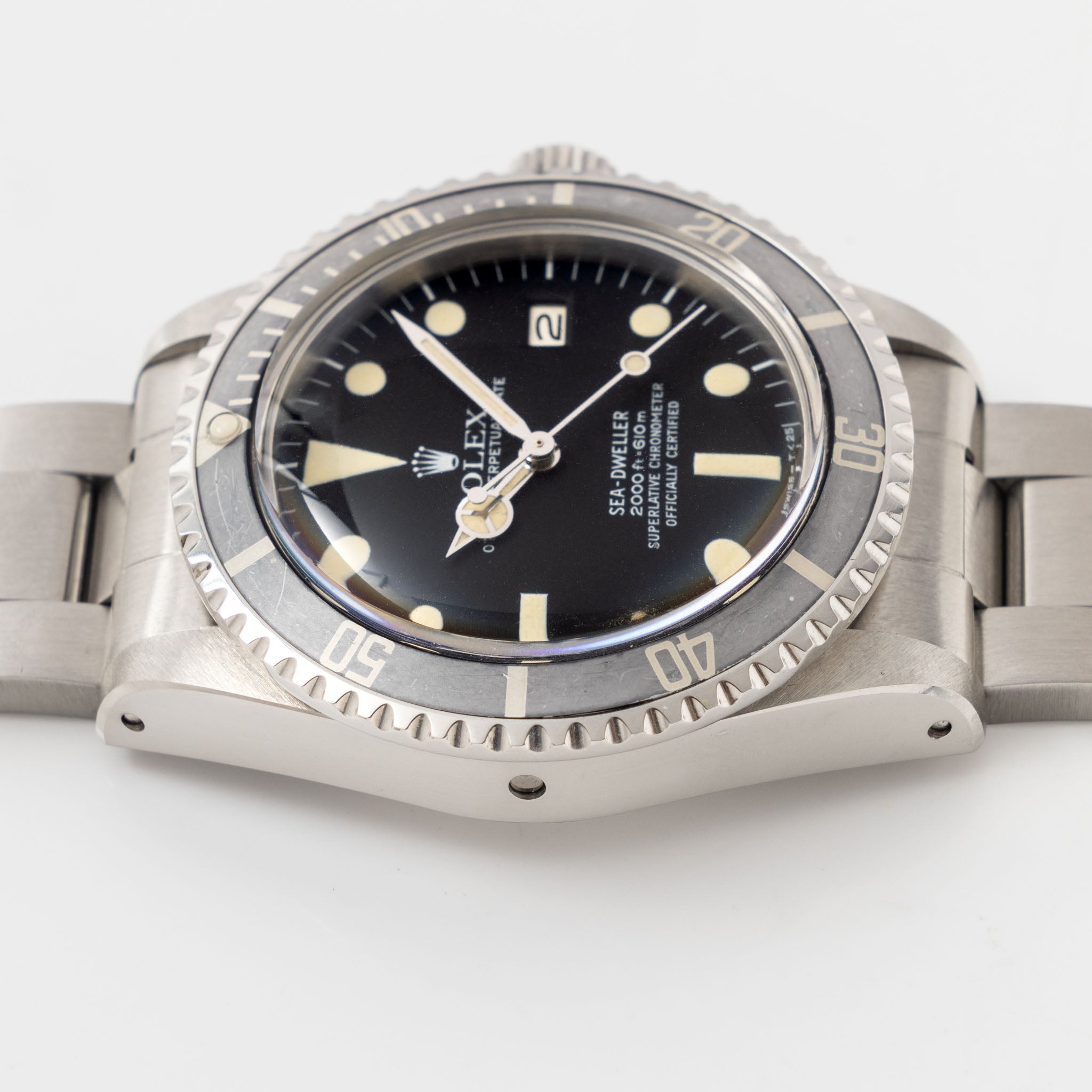Rolex Sea-dweller 1665 MK1 Dial Ghost Bezel Box and Paper Set