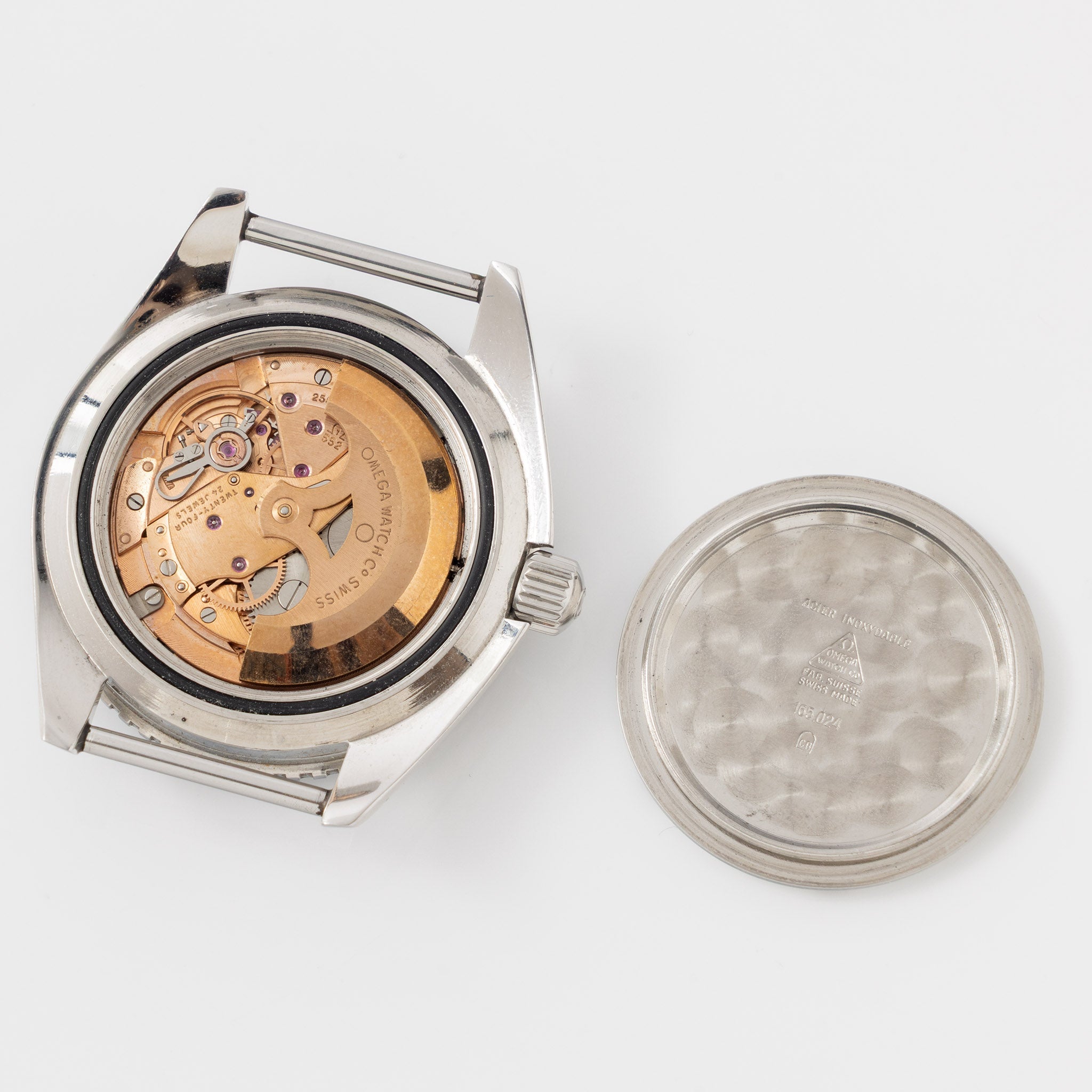 Omega Seamaster 300 British Royal Navy Issued ref. 165.024 Mil-spec Circle-T Dial