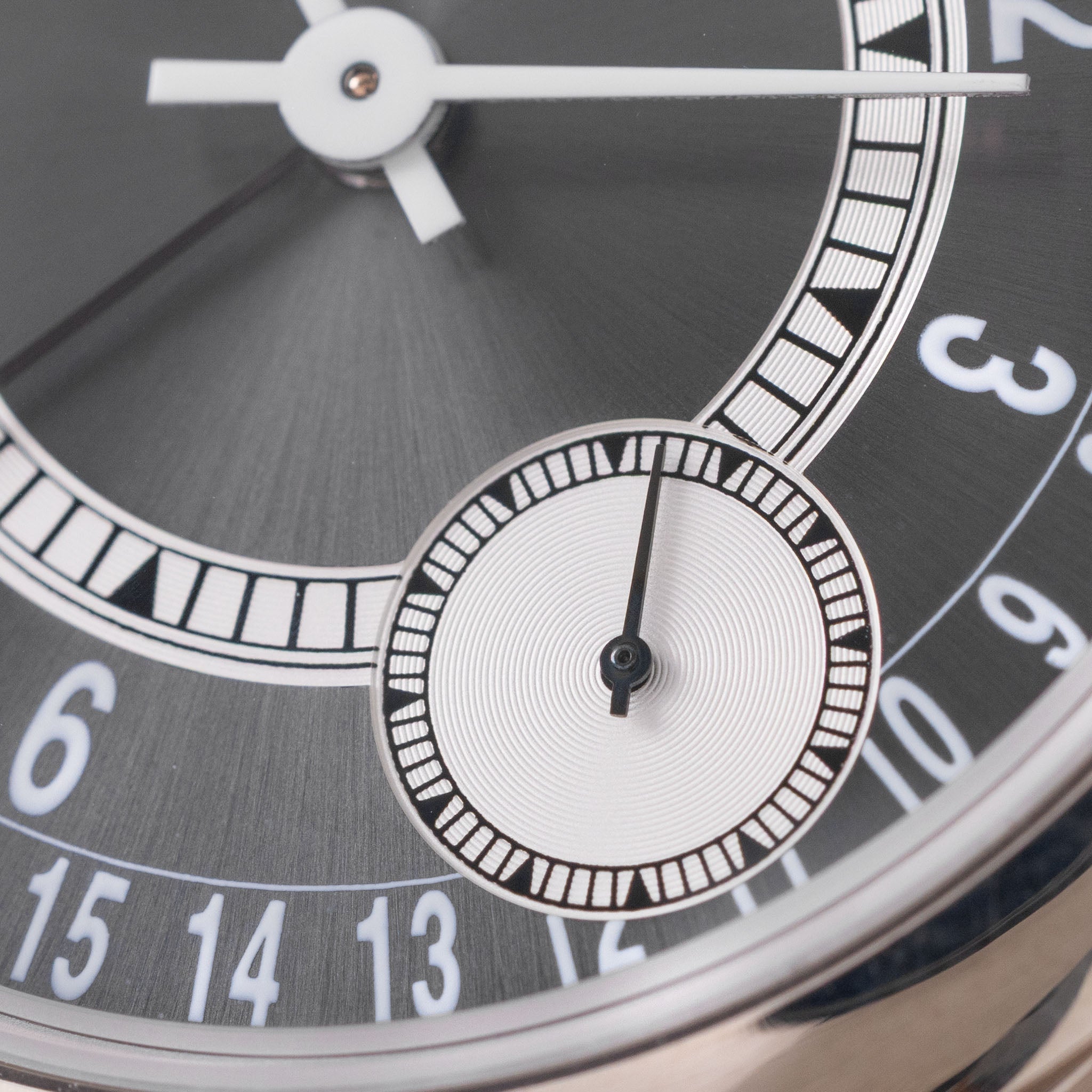 Patek Philippe Calatrava ref. 6000-010G in 18k White Gold Grey Sunburst Dial