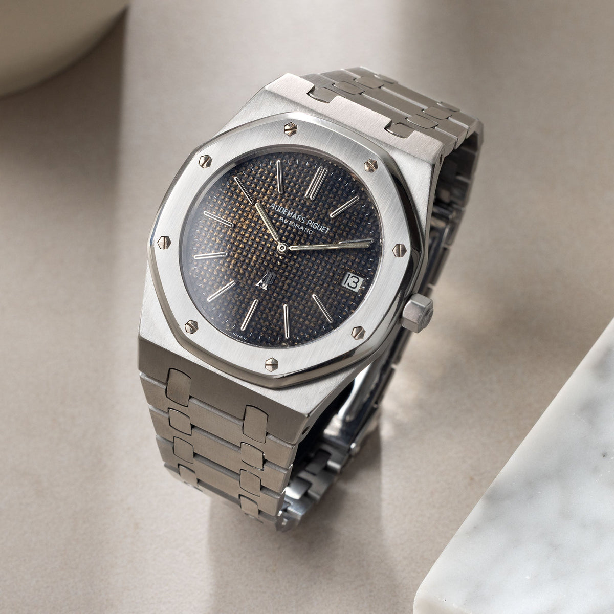 Audemars Piguet Royal-Oak 5402ST Ultra Thin Jumbo C-Series Logo Down Tropical Dial