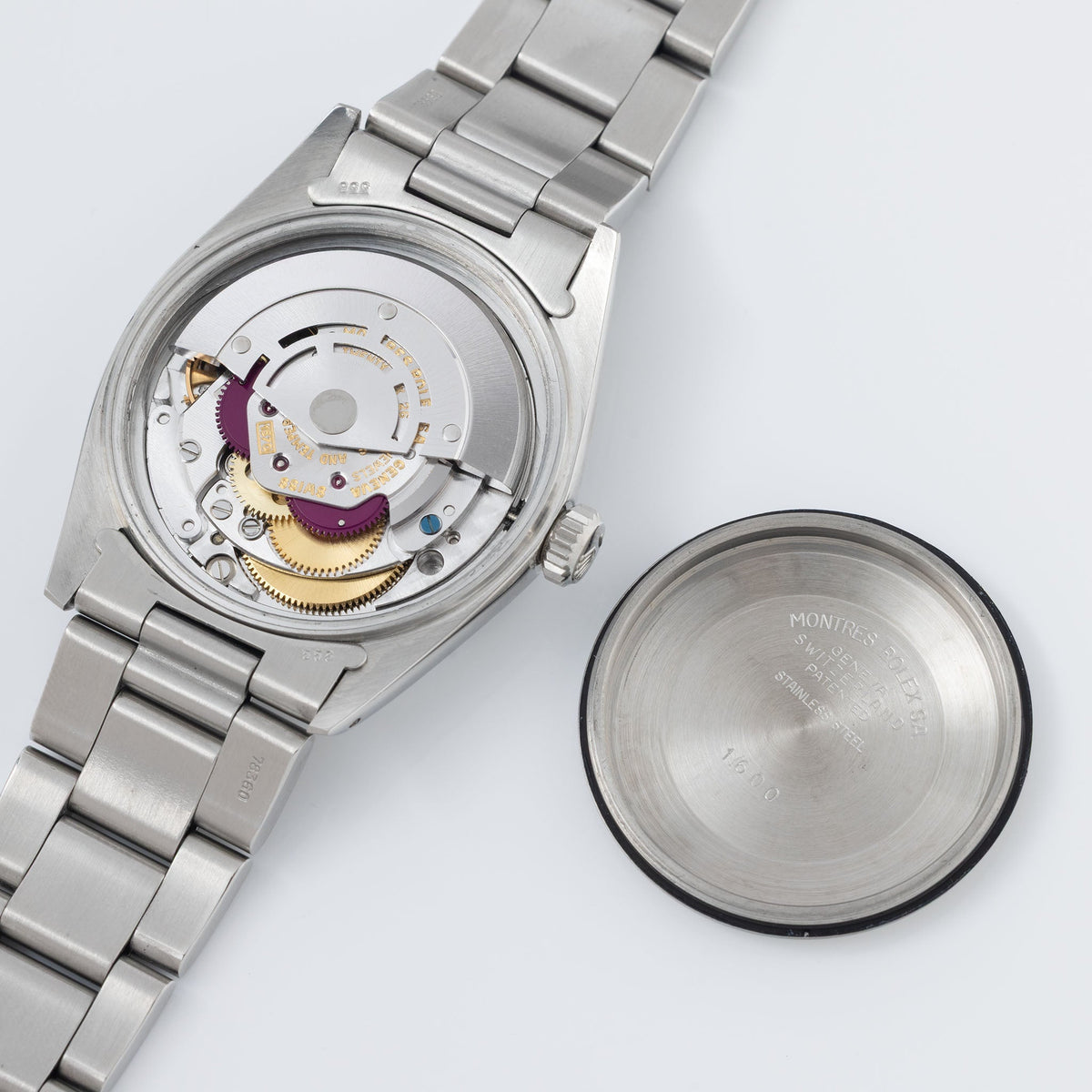 Rolex Datejust 1600 White Buckley Dial