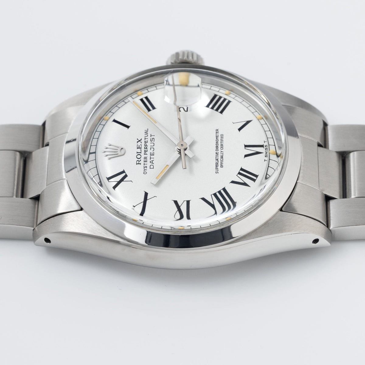 Rolex Datejust 1600 White Buckley Dial