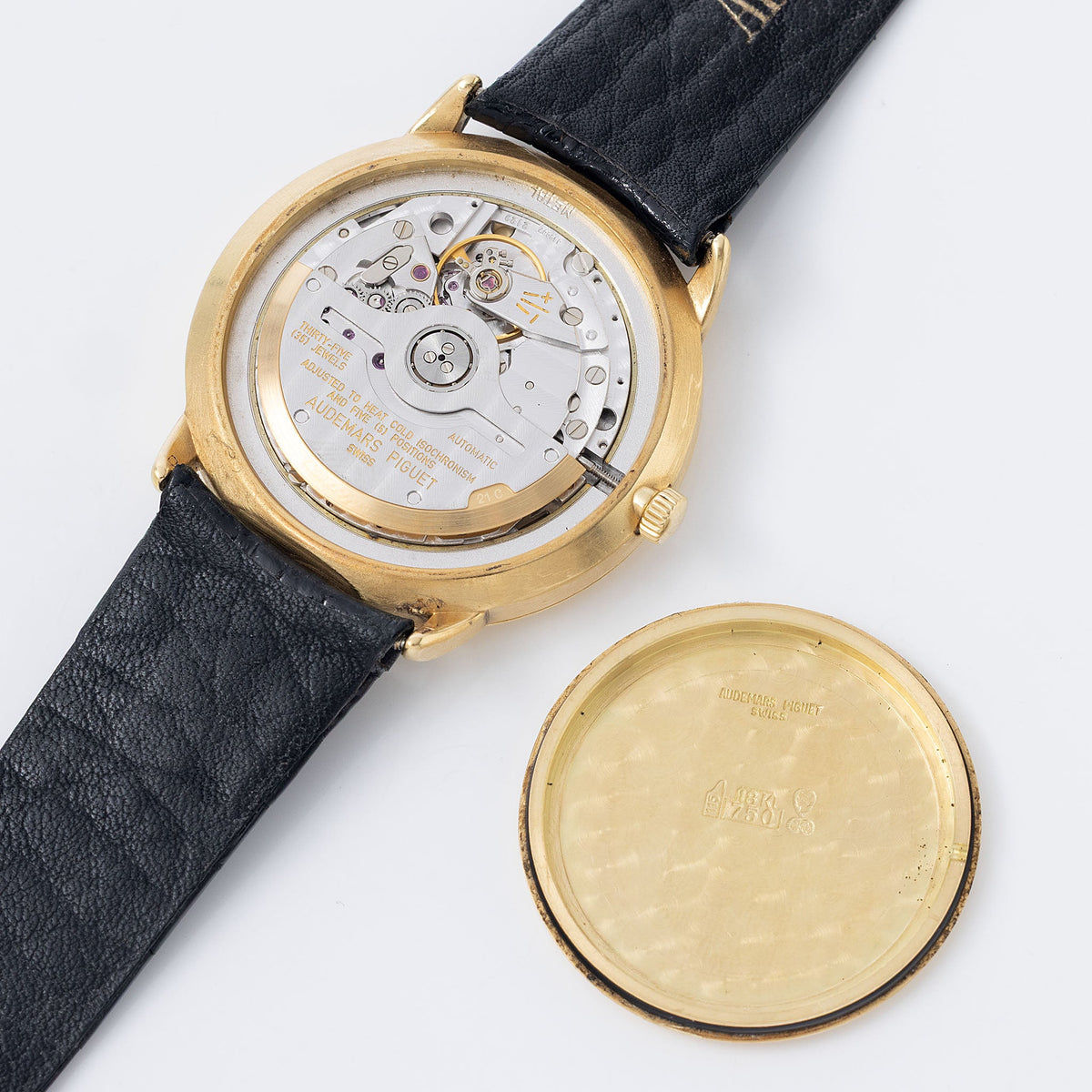 Audemars Piguet Dual Time Ref 25685 002BA in 18k Yellow Gold with Box and Papers