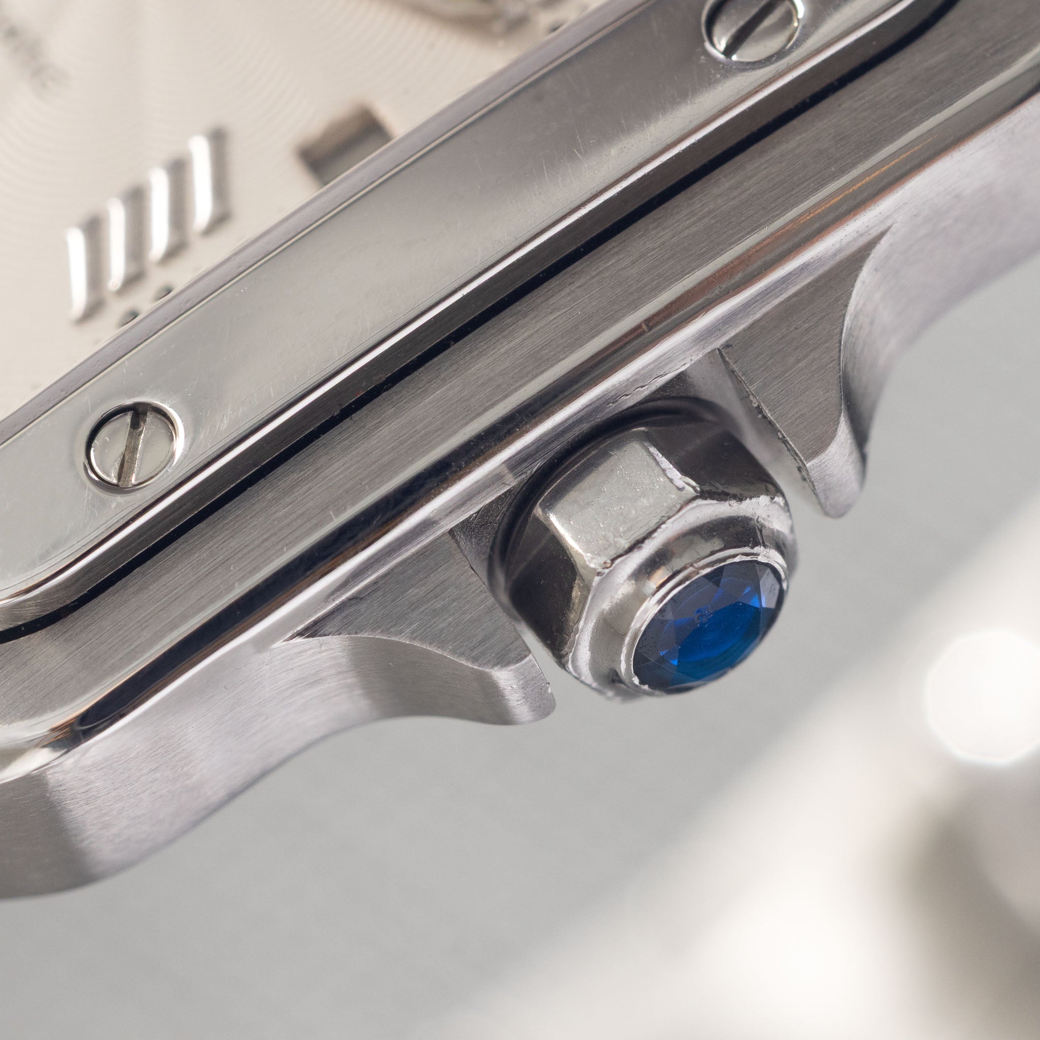 Cartier Santos Galbée 2319 Automatic Silver Guilloché Dial
