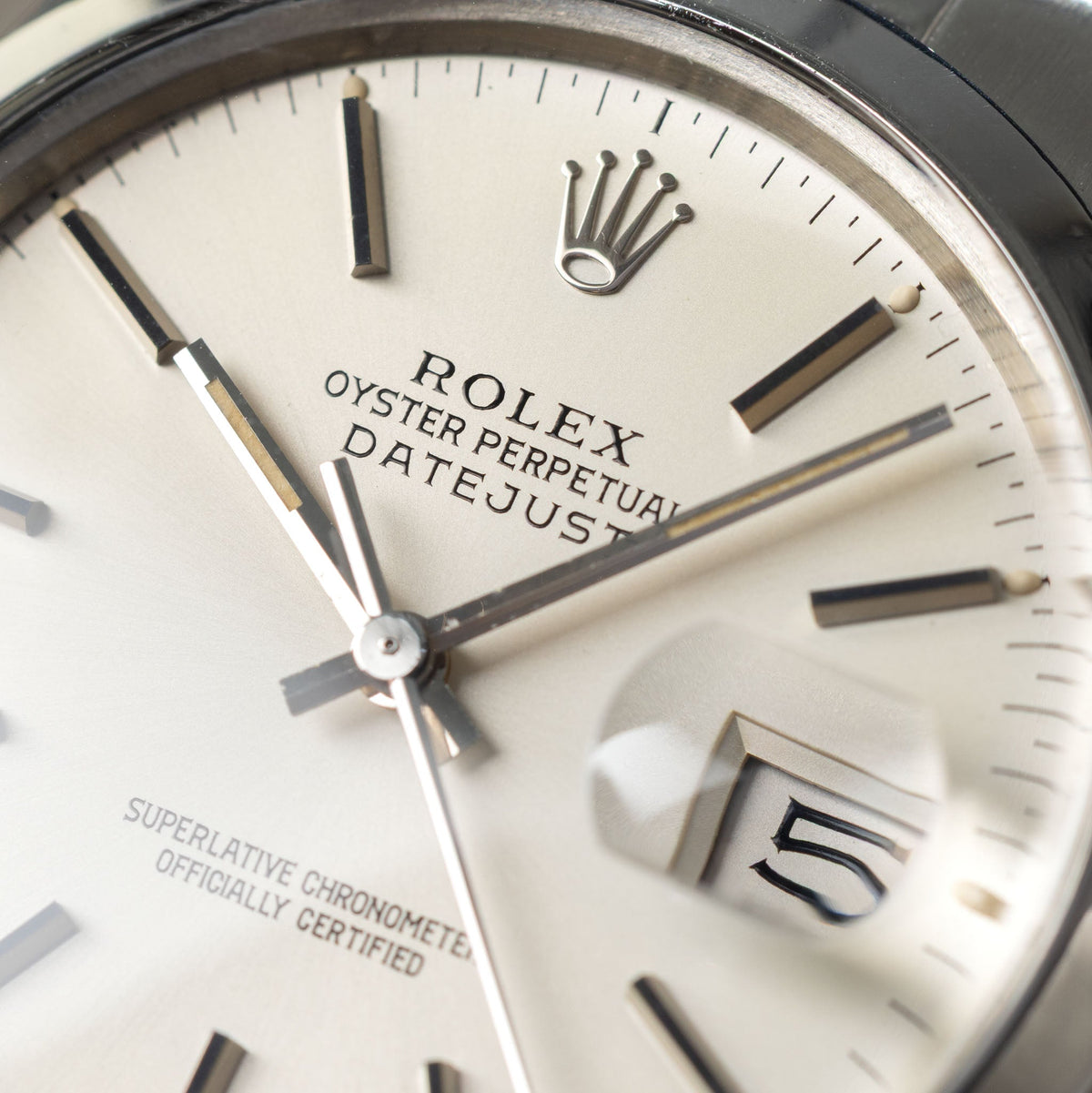 Rolex Datejust 16000 Creamy Silver Soleil Dial