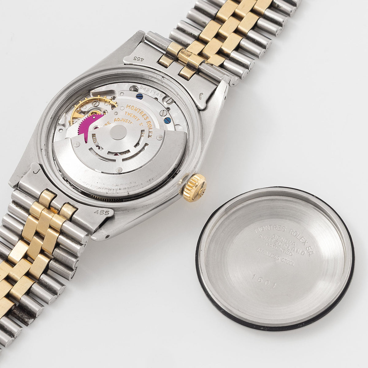 Rolex Datejust 1601/3 Linen Champagne Dial