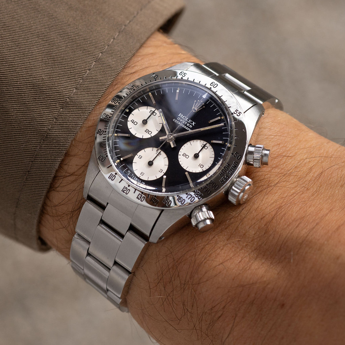 Rolex Oyster Cosmograph Daytona Ref. 6265 - MK2 Black Sigma Dial