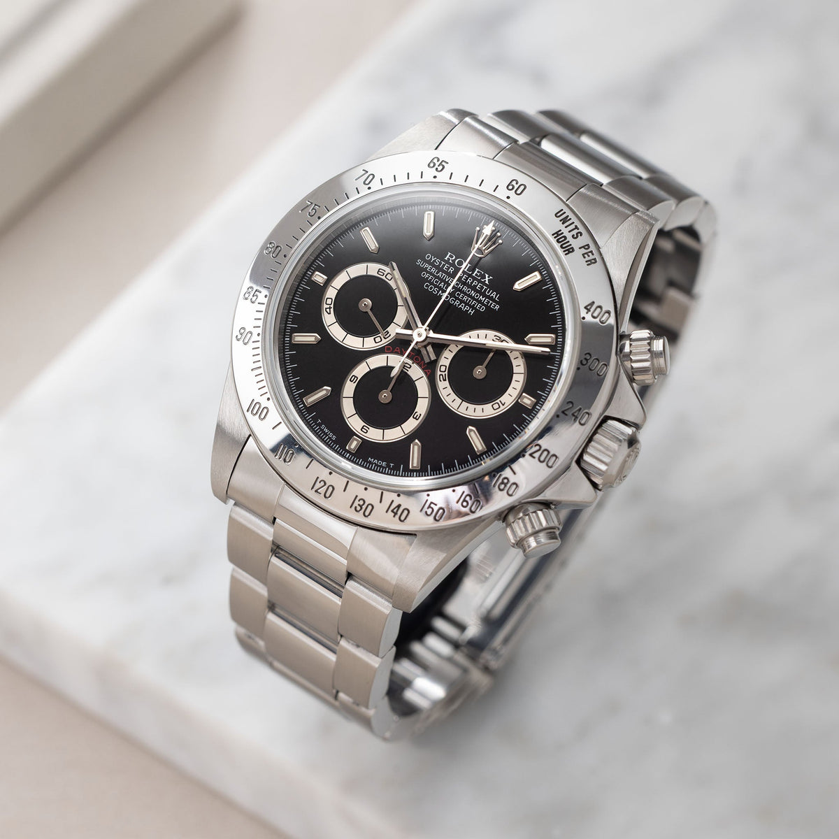Rolex Cosmograph Daytona 16520 Black Dial T-series