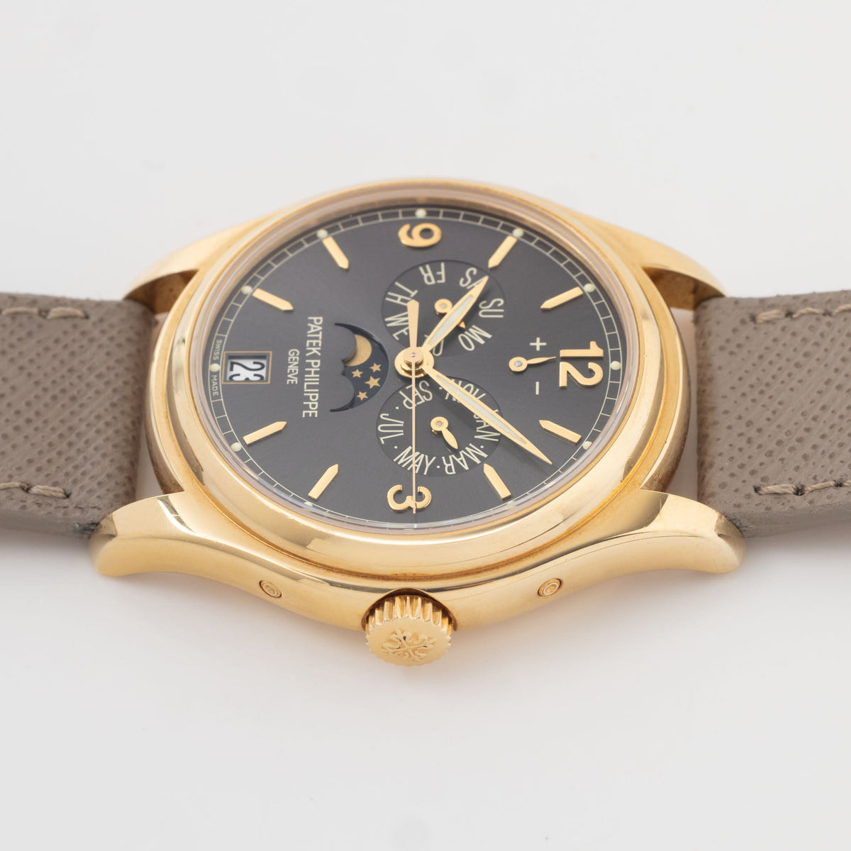 Patek Philippe Annual Calendar 5146J 010  Slate Grey Dial in 18k Yellow Gold