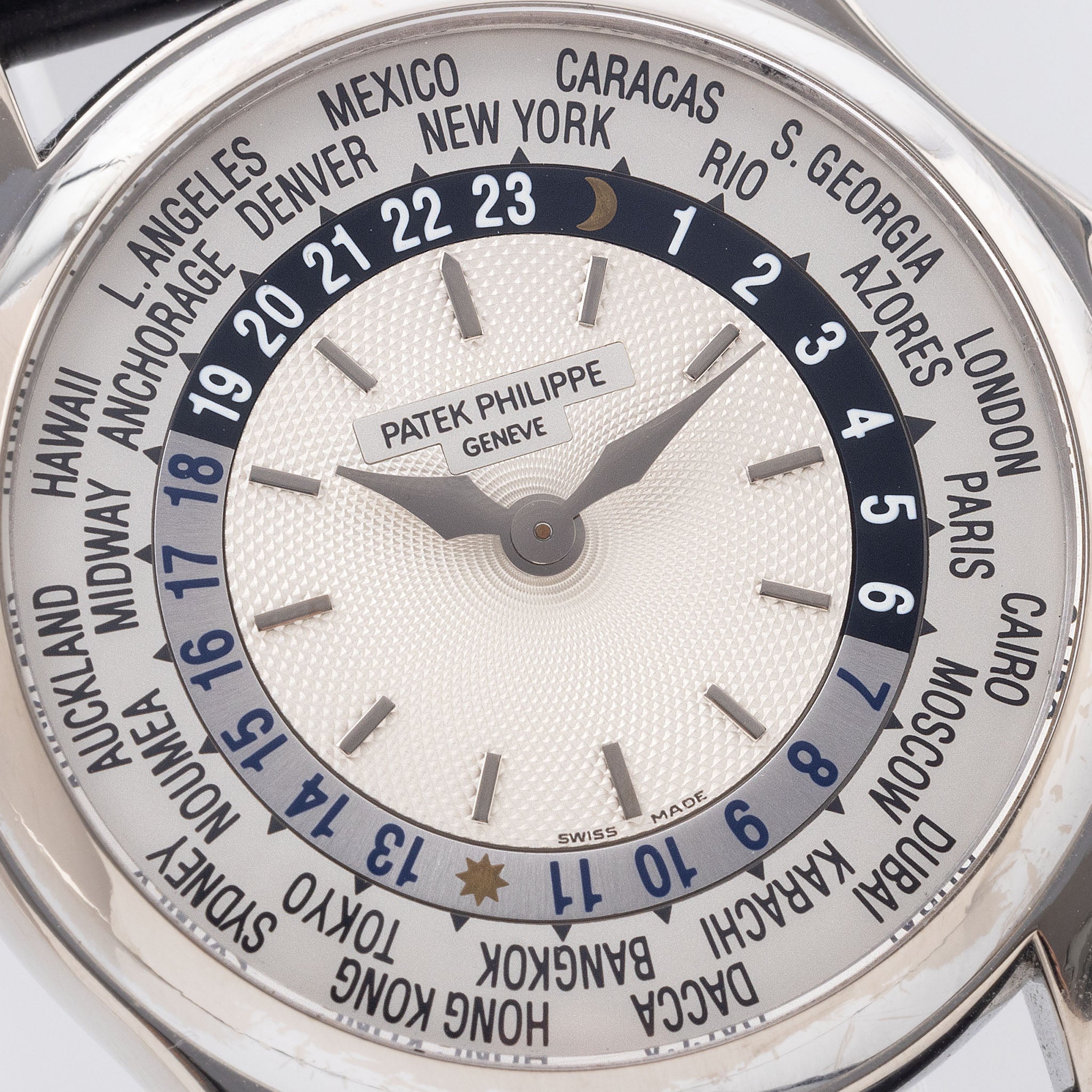 Patek Philippe World Timer White Gold Ref 5110G