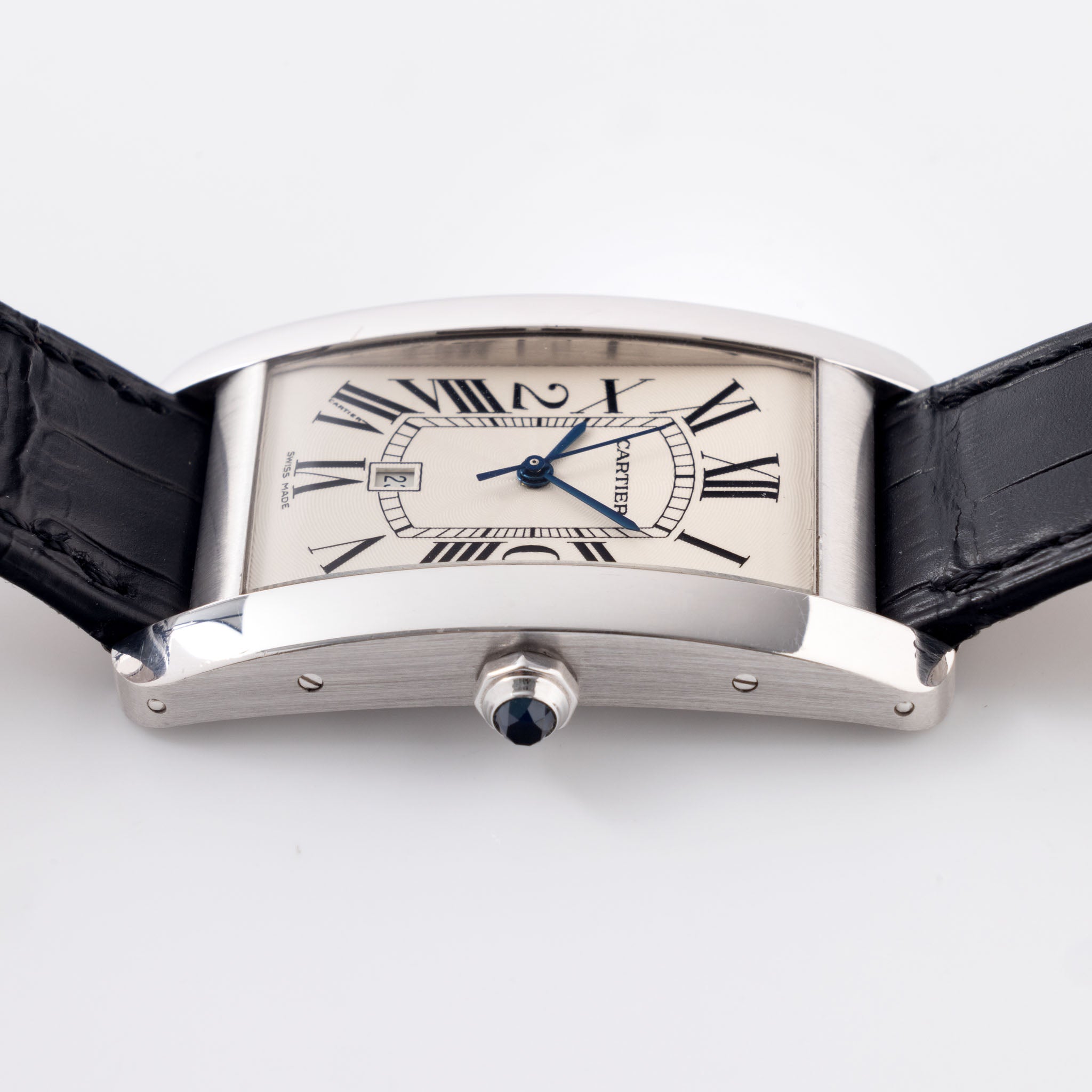 Cartier Tank Americaine White Gold 20 Year Award Ref 1741