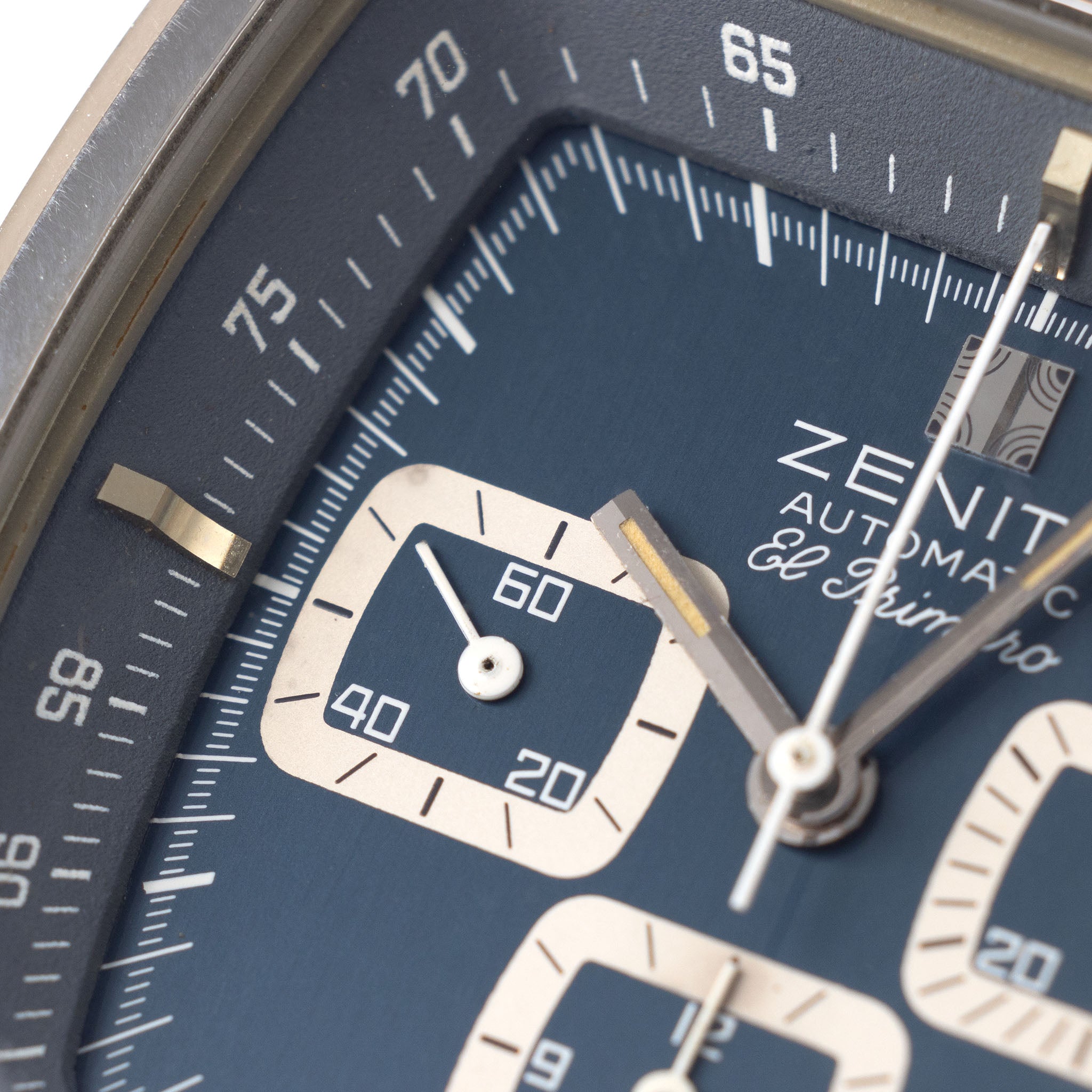 Zenith El Primero TV Case Chronograph “big Bbue” Ref 01.0200.415