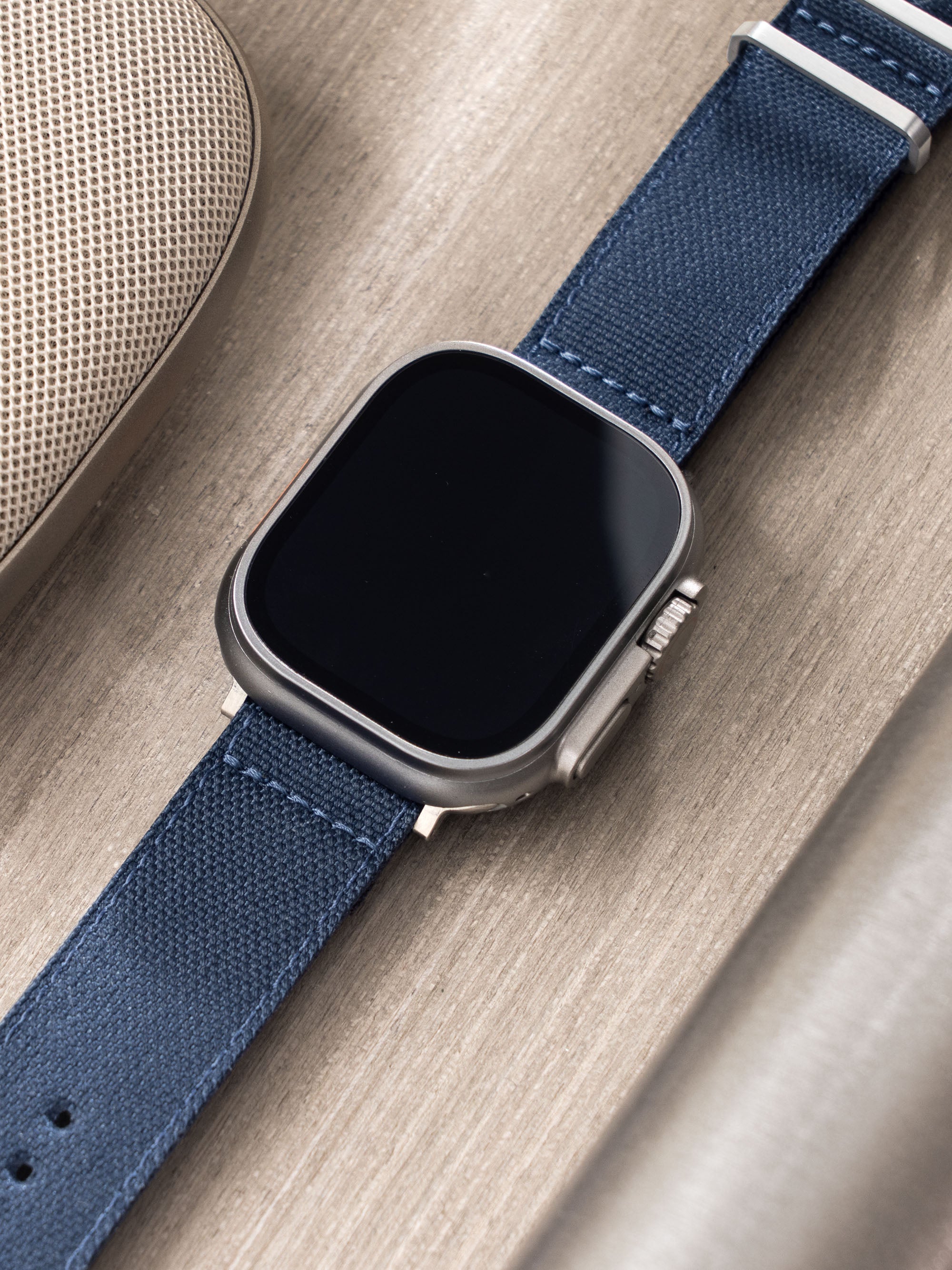 Strap for Apple Watch Ultra - Navy Blue Canvas