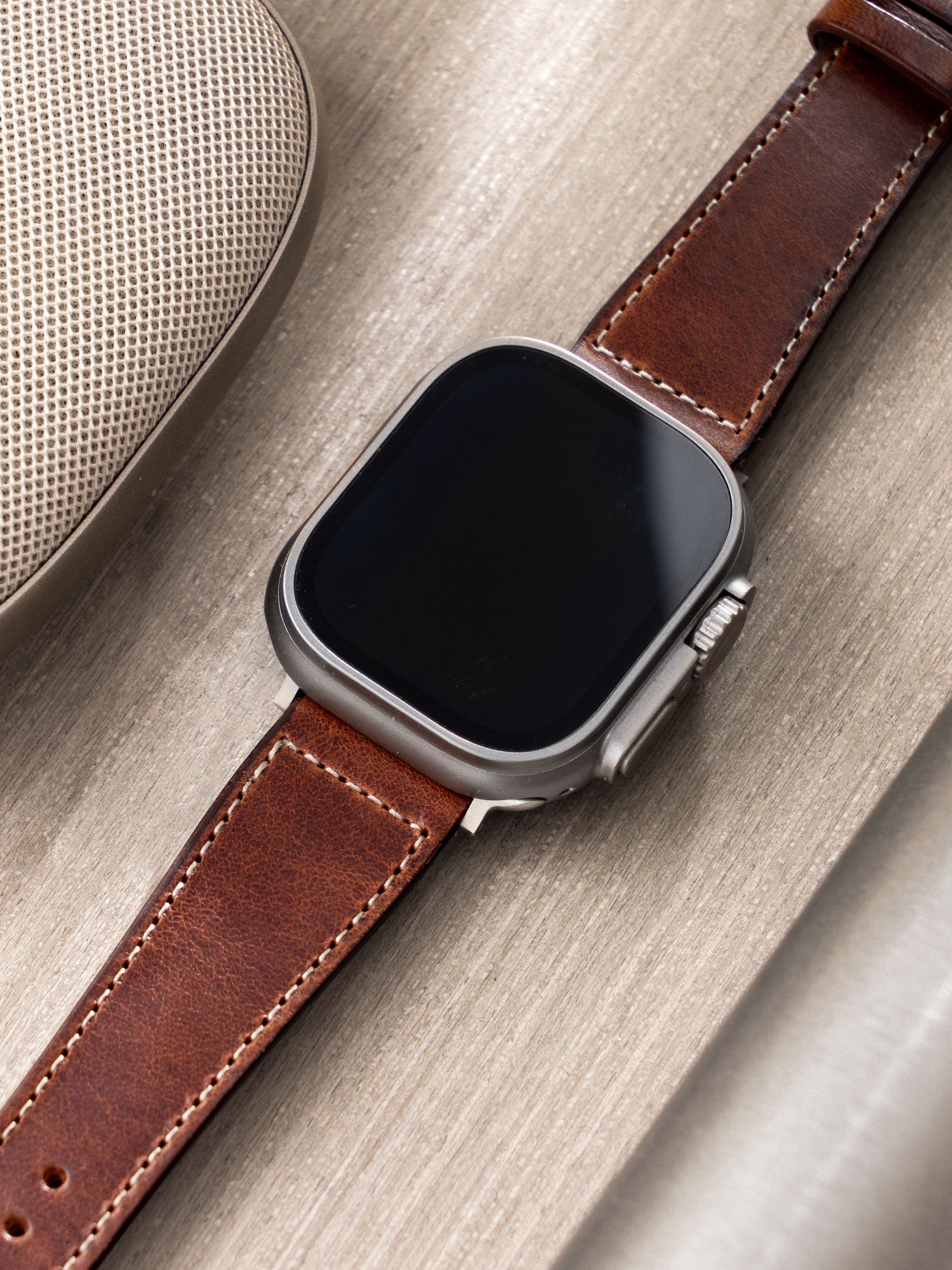 Strap for Apple Watch Ultra - Siena Box Stitch