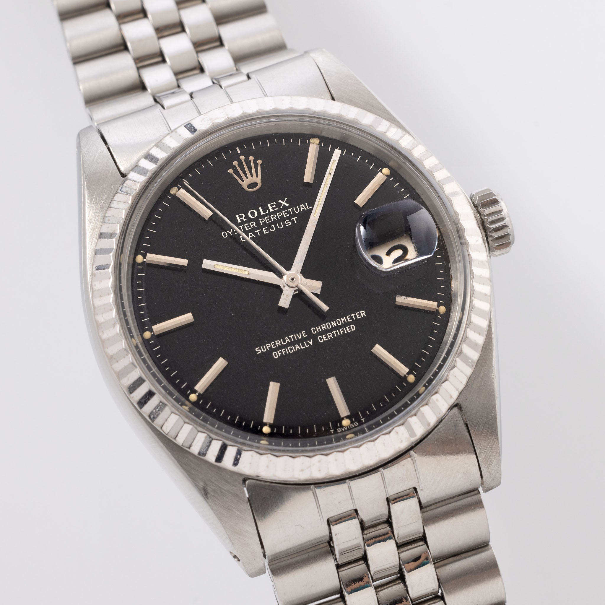 Rolex Datejust Gilt Dial Ref 1601