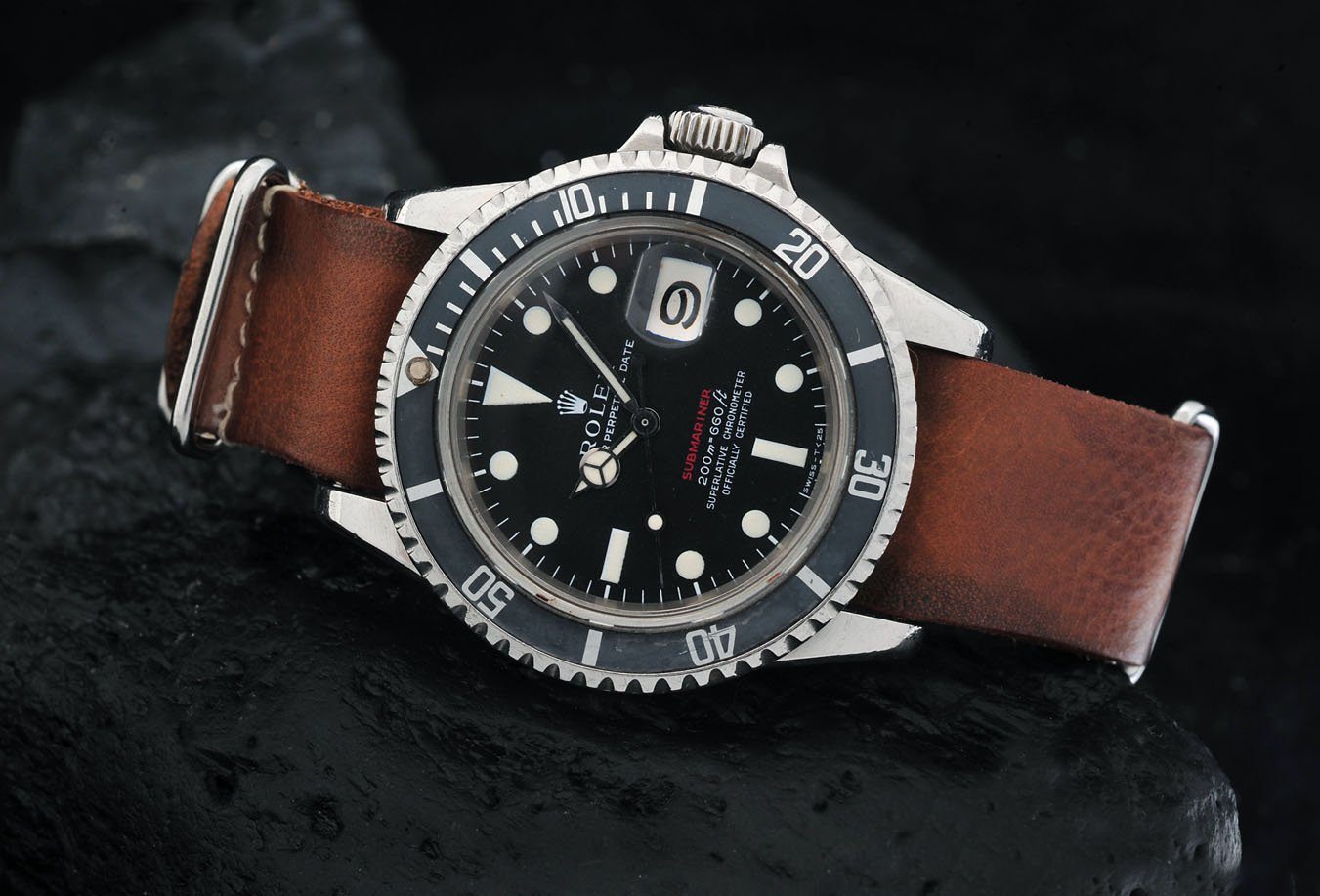 ROLEX SUBMARINER 1680 RED (MTR’S FIRST) Rolex 1680 red