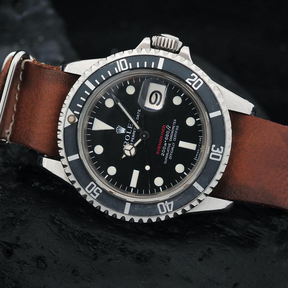 ROLEX SUBMARINER 1680 RED (MTR’S FIRST) Rolex 1680 red