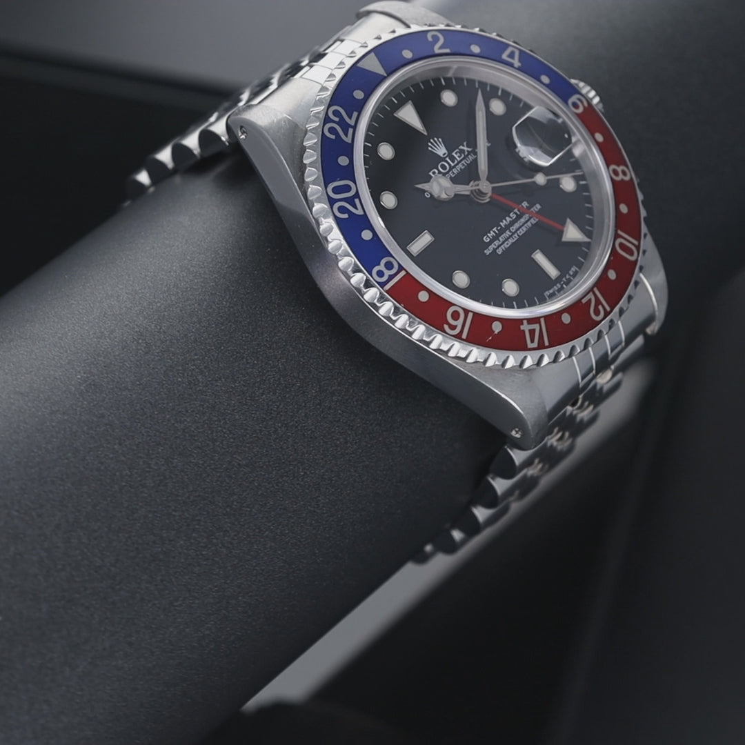 Rolex GMT-Master 16700 Tritium Dial Faded Pepsi Bezel