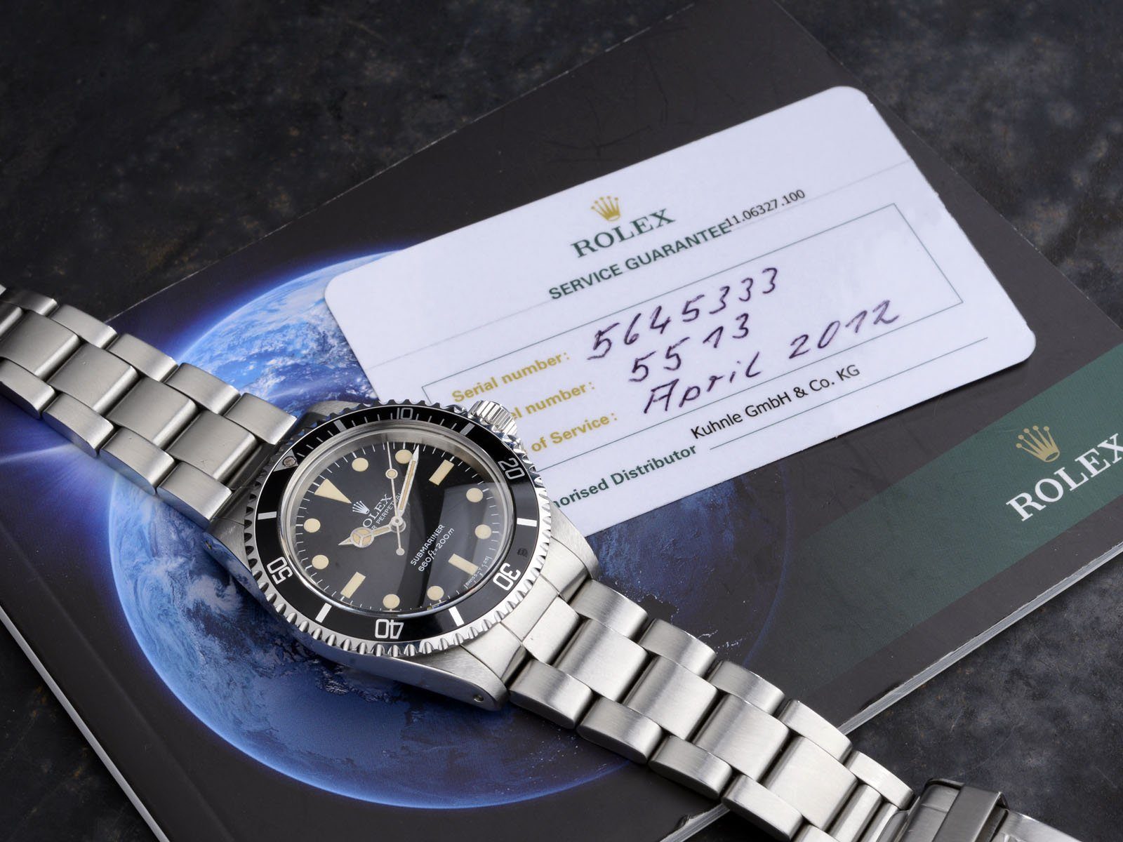 CURATED ‘CAMO SAPPER’ ROLEX 5513 MAXI MK2 SUBMARINER