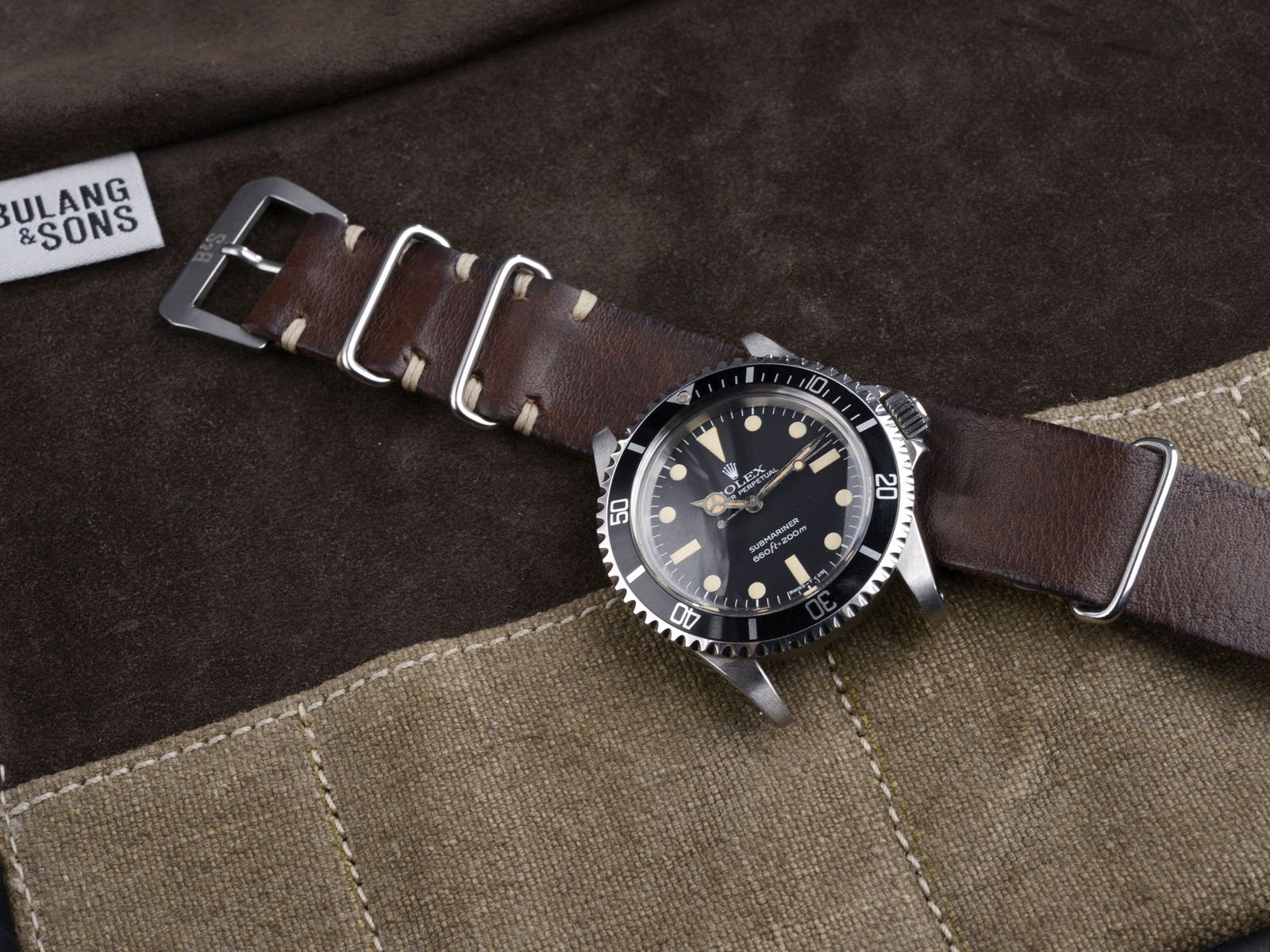 CURATED ‘CAMO SAPPER’ ROLEX 5513 MAXI MK2 SUBMARINER