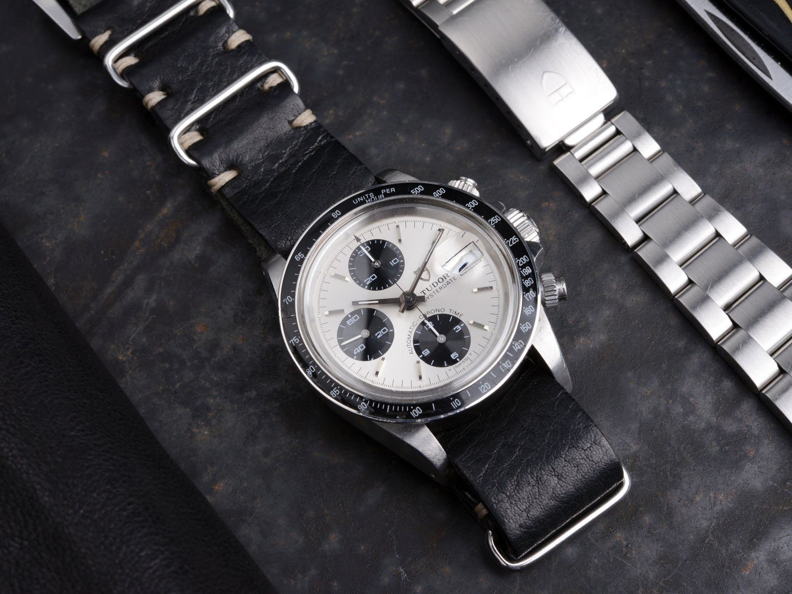 CURATED TUDOR 79160 BIG BLOCK CHRONOGRAPH B+P