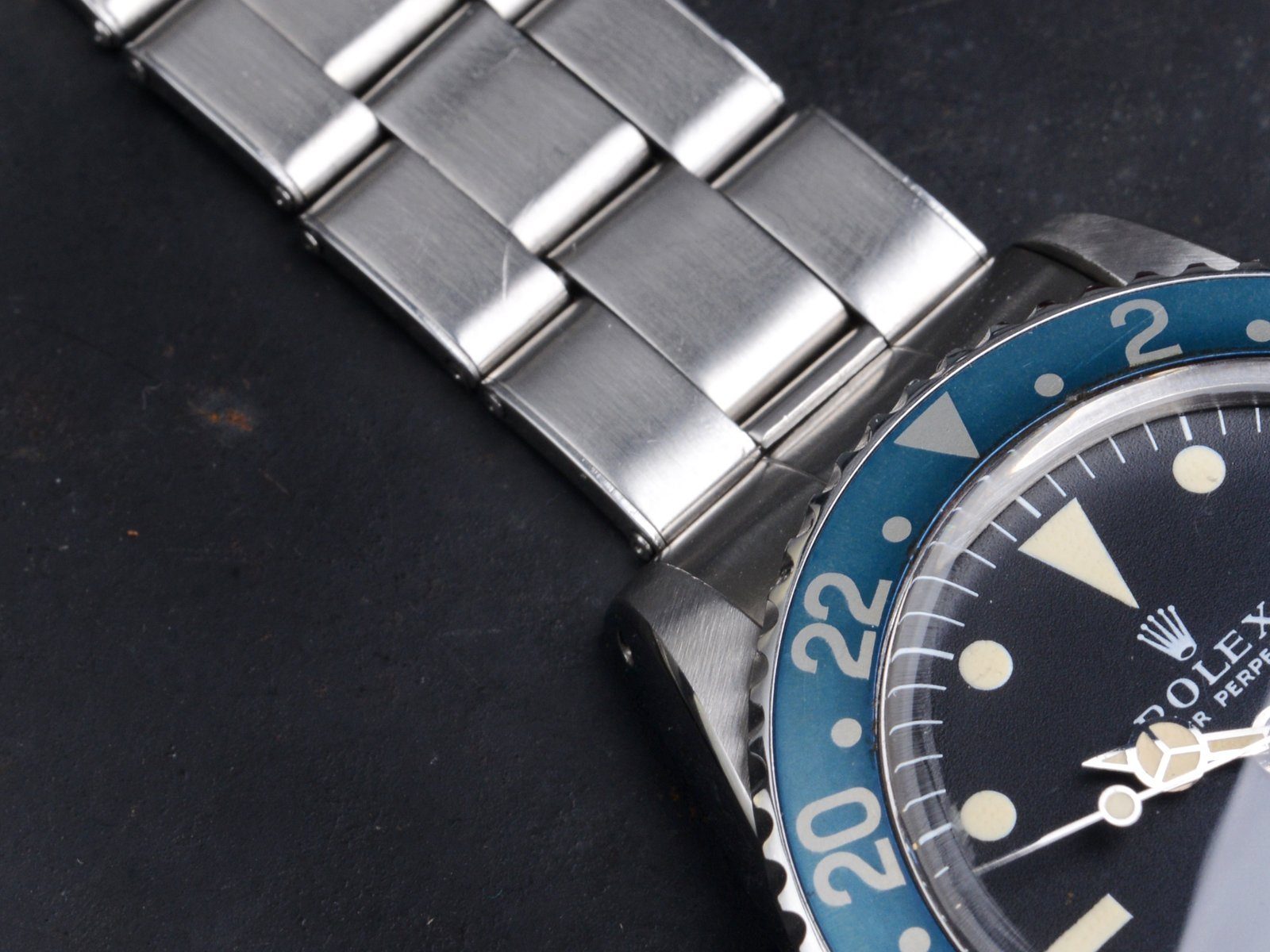 ROLEX 1675 GMT 1971 MK1 LONG E