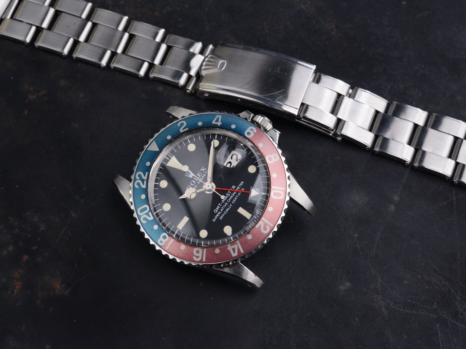 ROLEX 1675 GMT 1971 MK1 LONG E