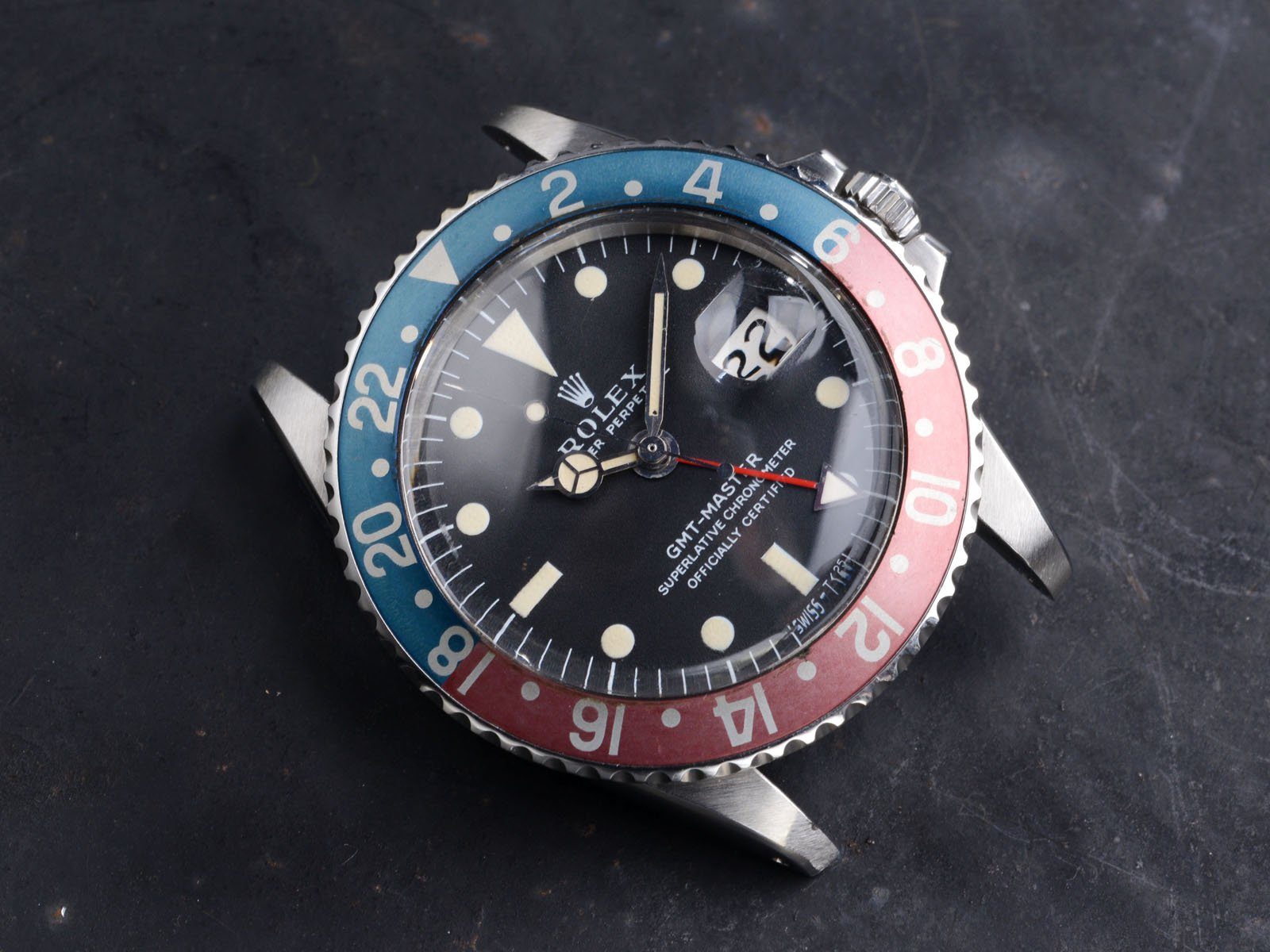 ROLEX 1675 GMT 1971 MK1 LONG E