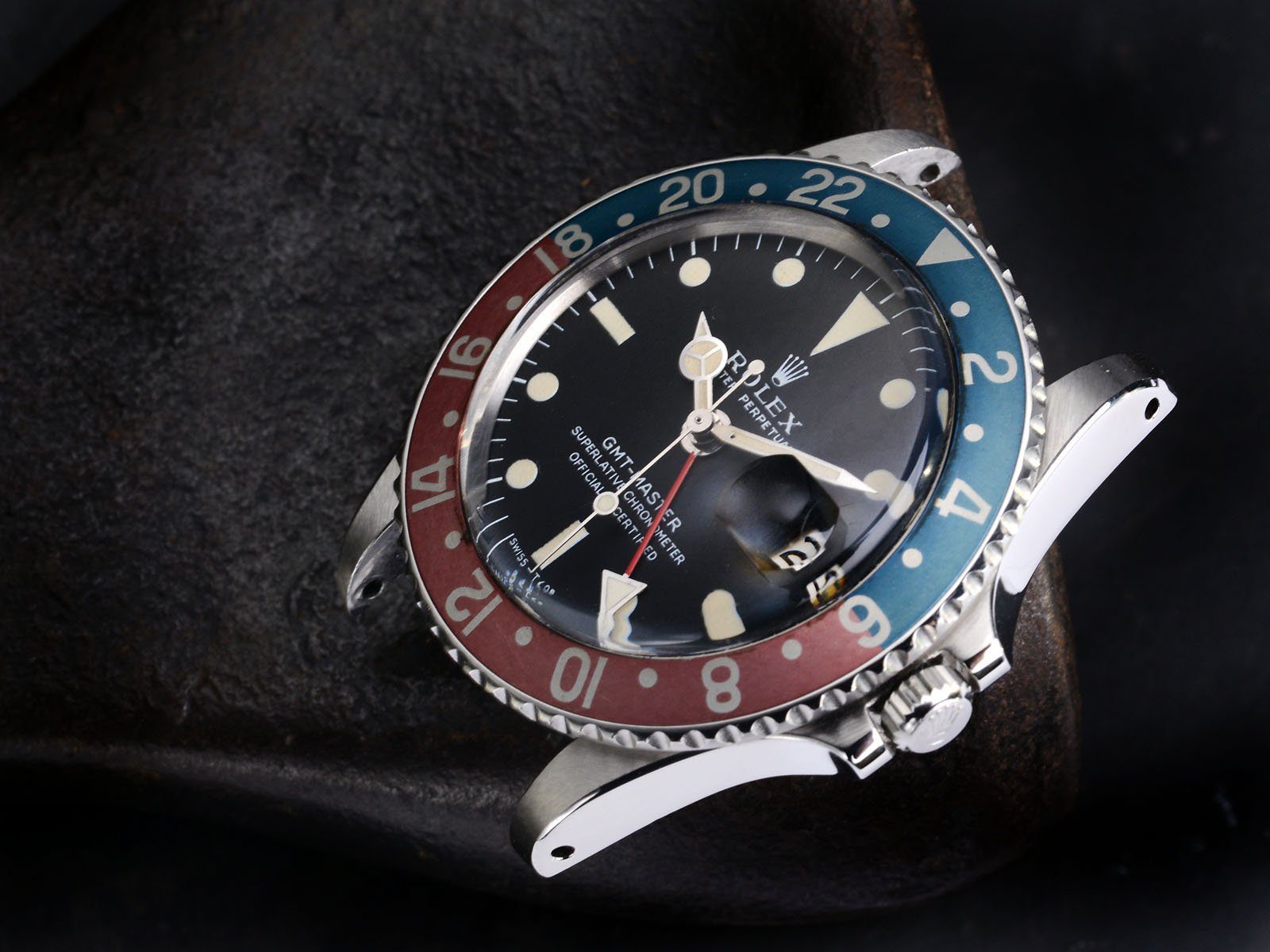 ROLEX 1675 GMT 1971 MK1 LONG E