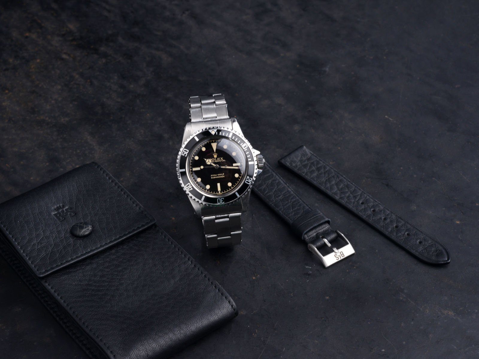 CURATED ‘STRAPDELICIOUS’ ROLEX 5512 GILT SUBMARINER 1962