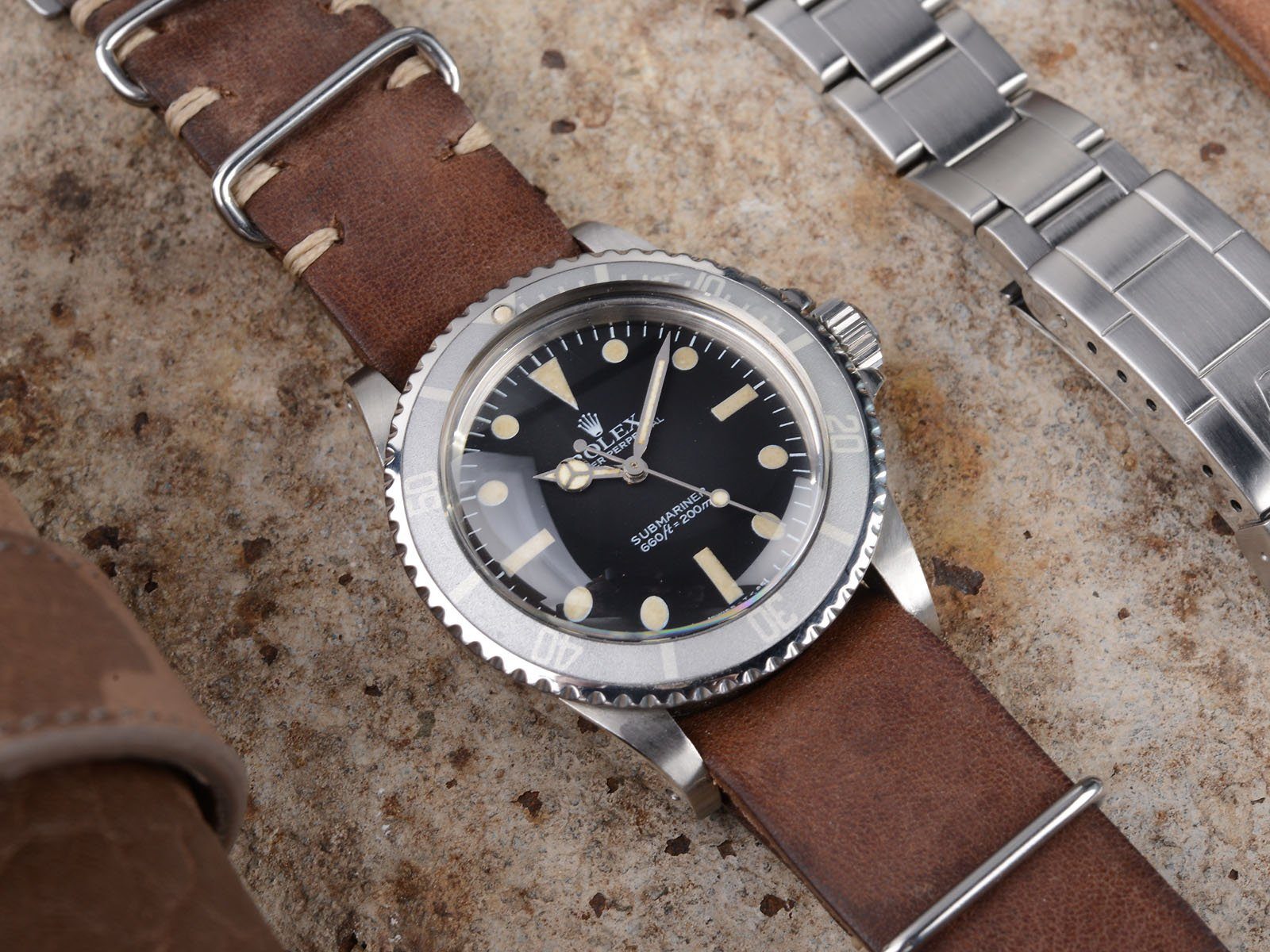 CURATED ‘DESSERT BROWNS’ ROLEX 5513 MAXI MK5