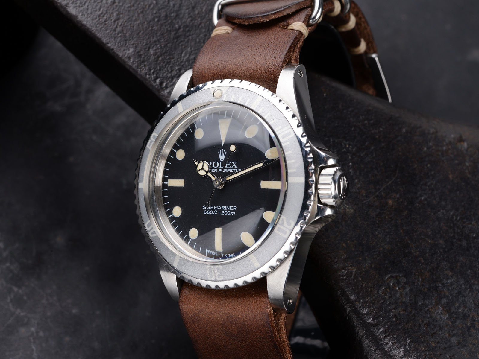 CURATED ‘DESSERT BROWNS’ ROLEX 5513 MAXI MK5