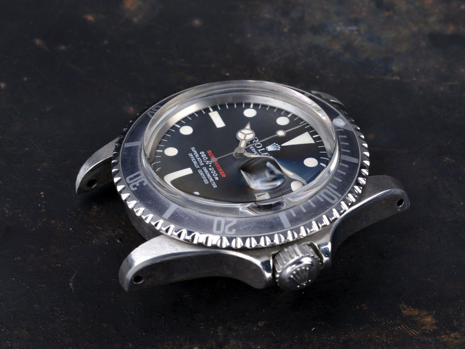 ROLEX 1680 RED SUBMARINER FROM 1972