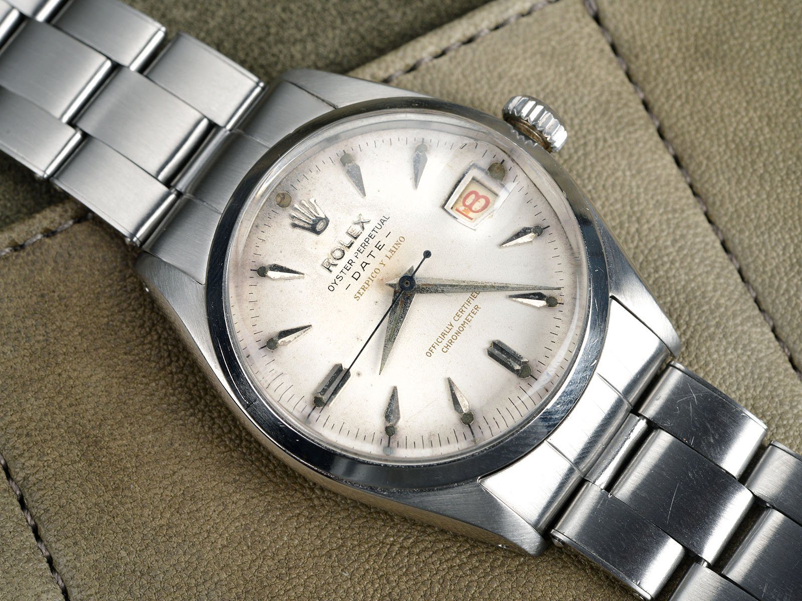 ROLEX OYSTER DATE 6534 SERPICO Y LAINO