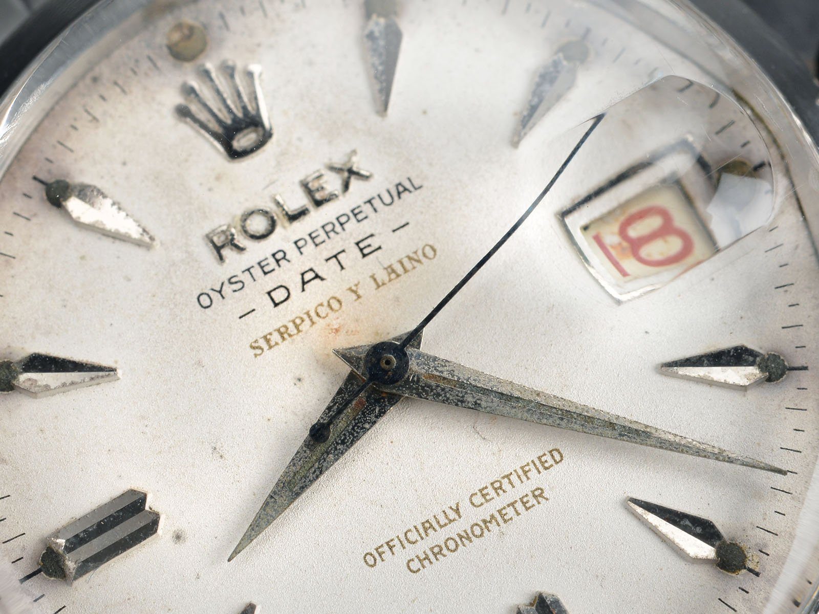 ROLEX OYSTER DATE 6534 SERPICO Y LAINO