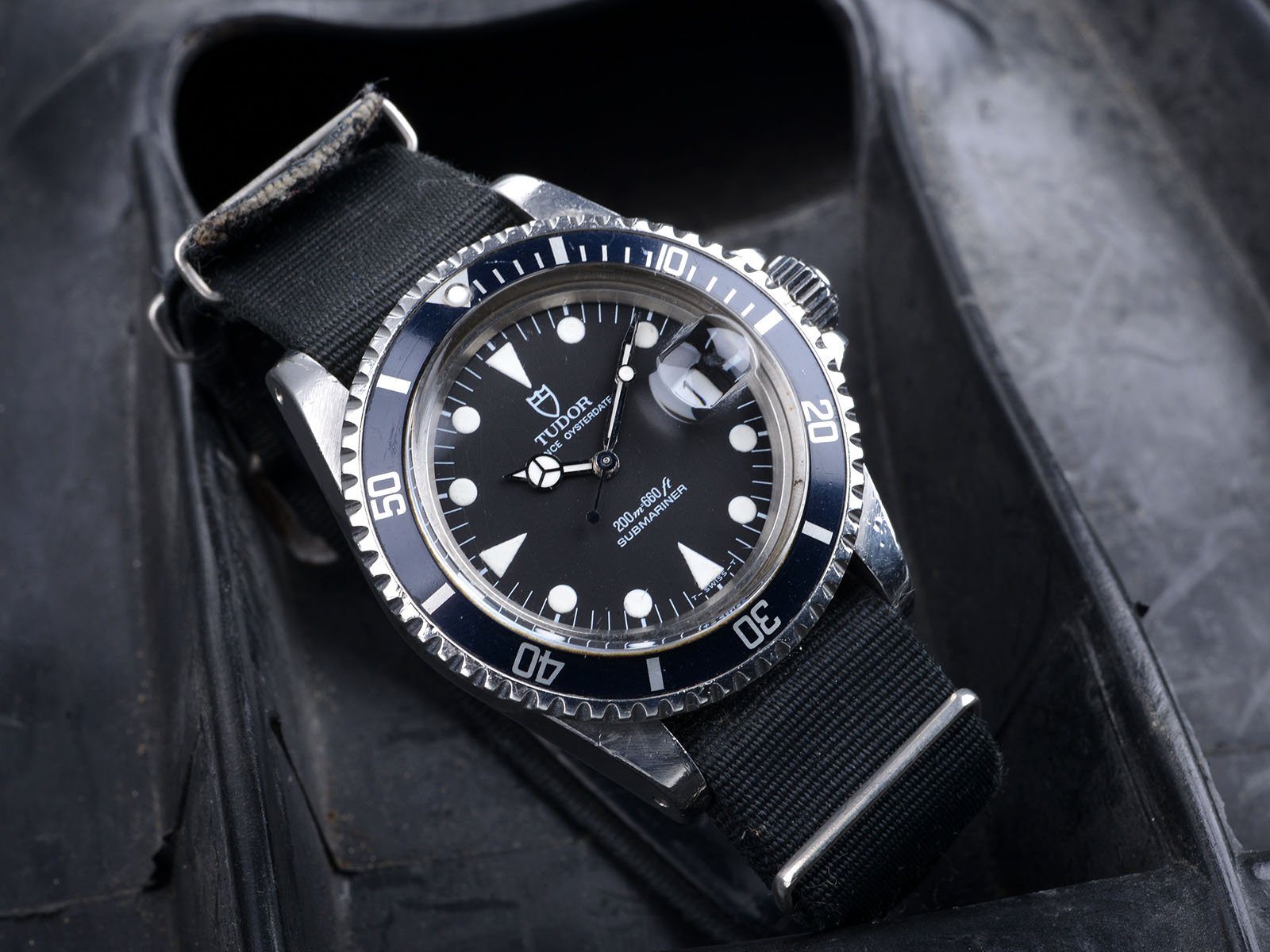 TUDOR CANADIAN NAVY MILSUB REF. 79090