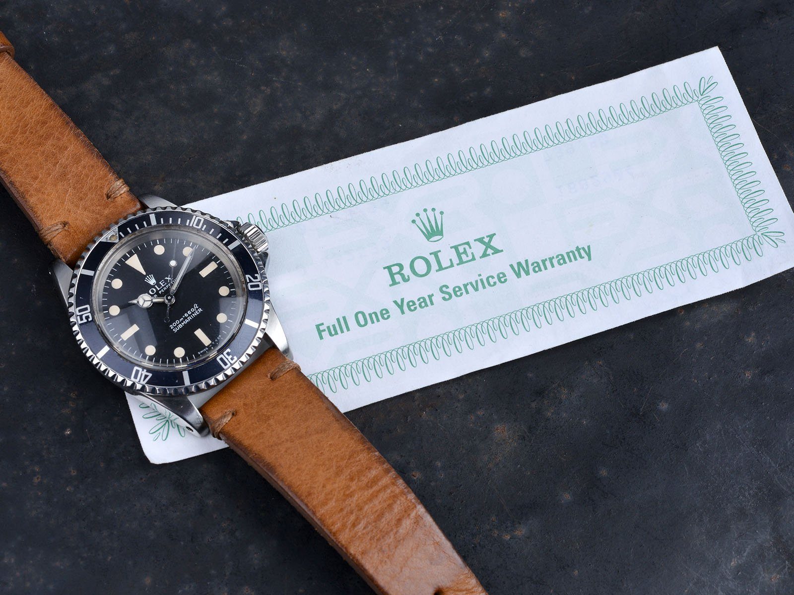 ‘GET IN TO VINTAGE ROLEX’ 5513 PACKAGE