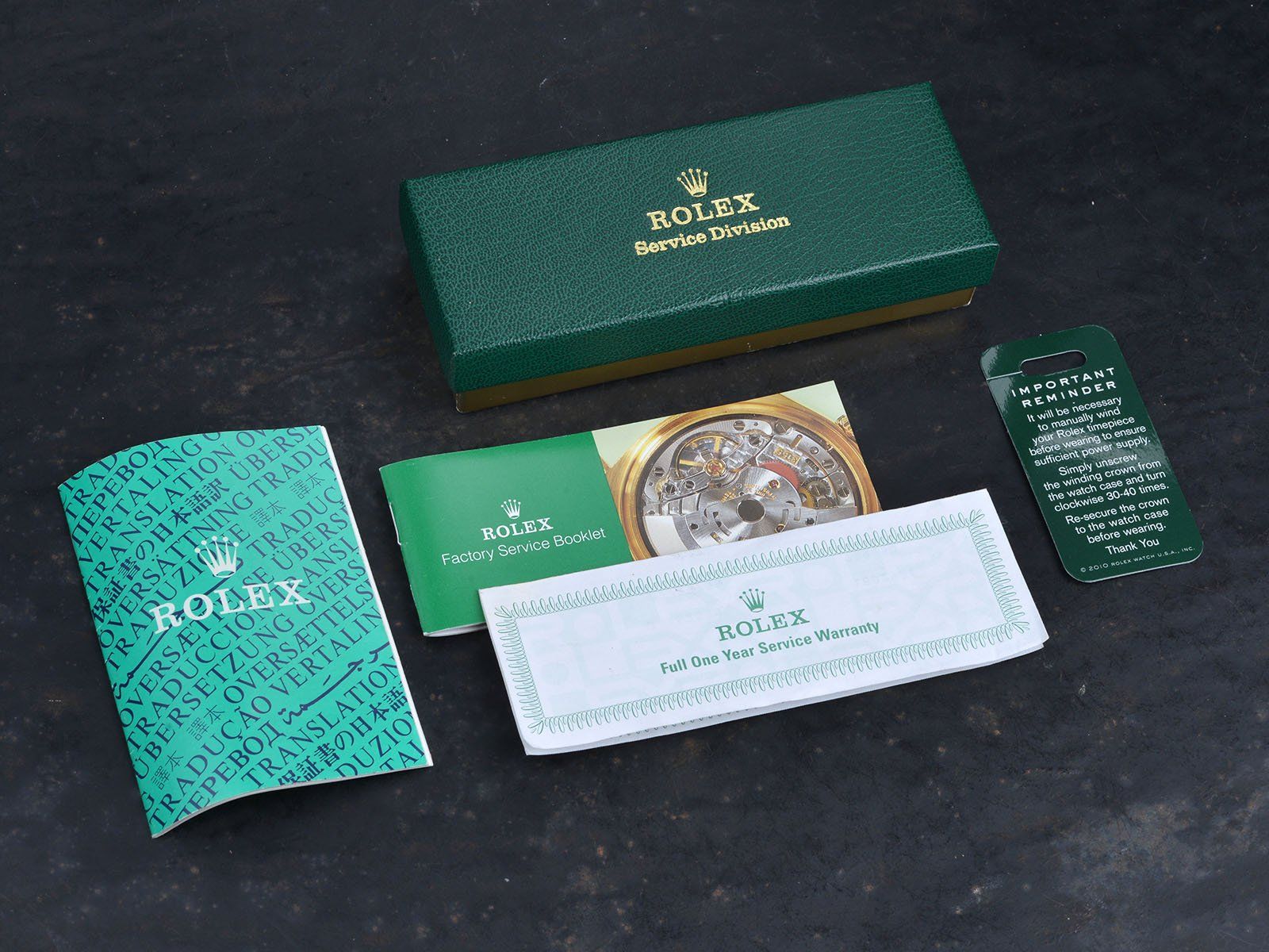 ‘GET IN TO VINTAGE ROLEX’ 5513 PACKAGE