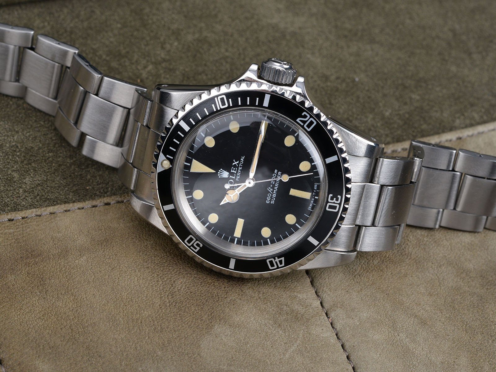 ROLEX 5513 SUBMARINER SERIF DIAL, 1972