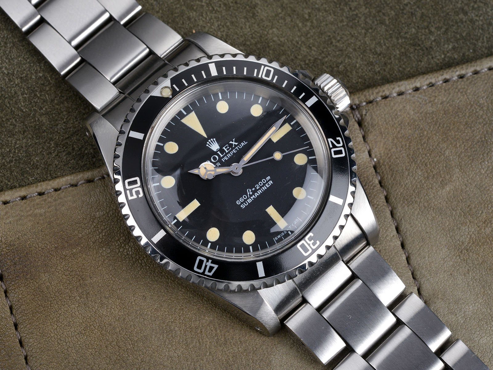 ROLEX 5513 SUBMARINER SERIF DIAL, 1972