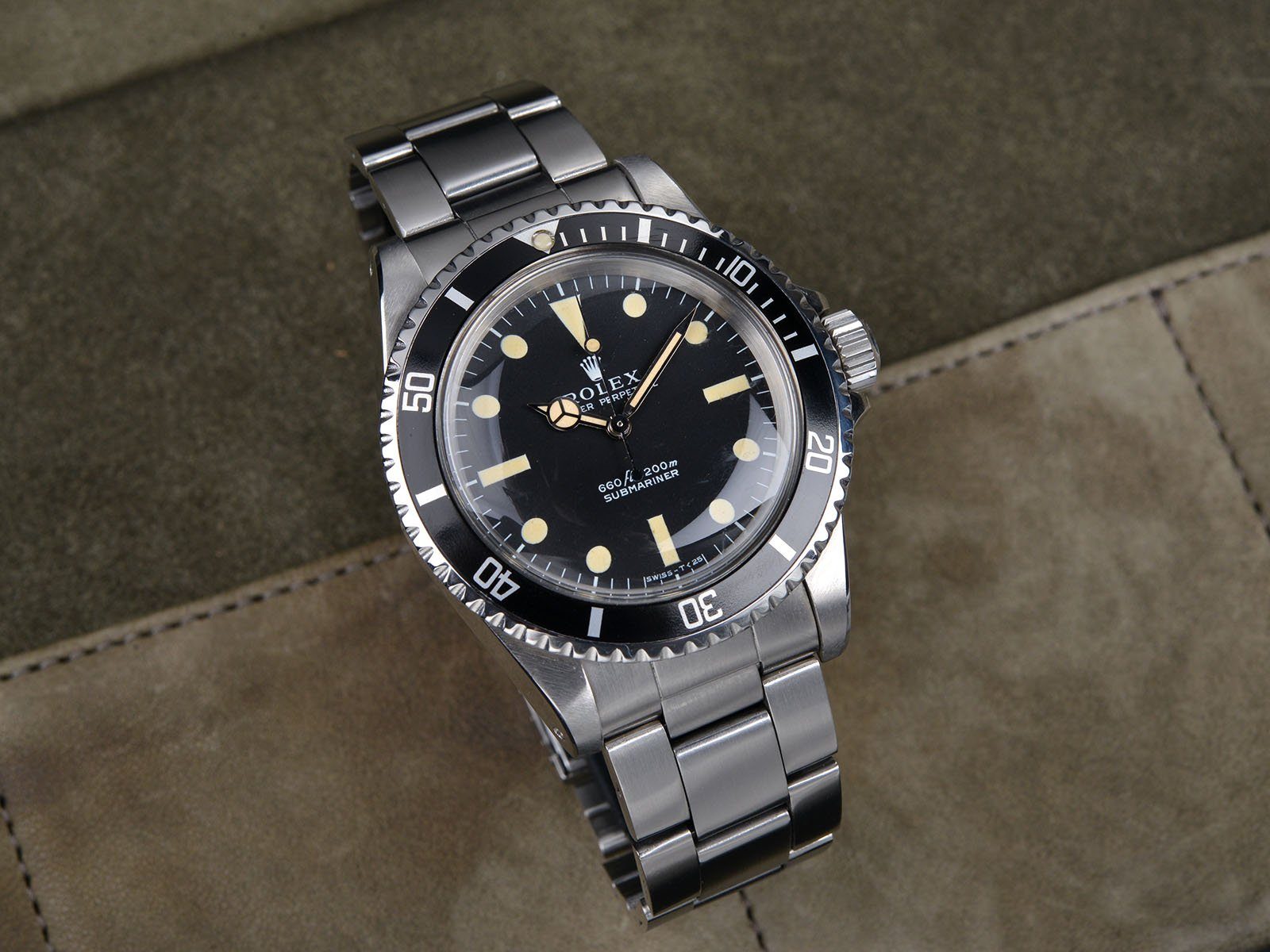 ROLEX 5513 SUBMARINER SERIF DIAL, 1972