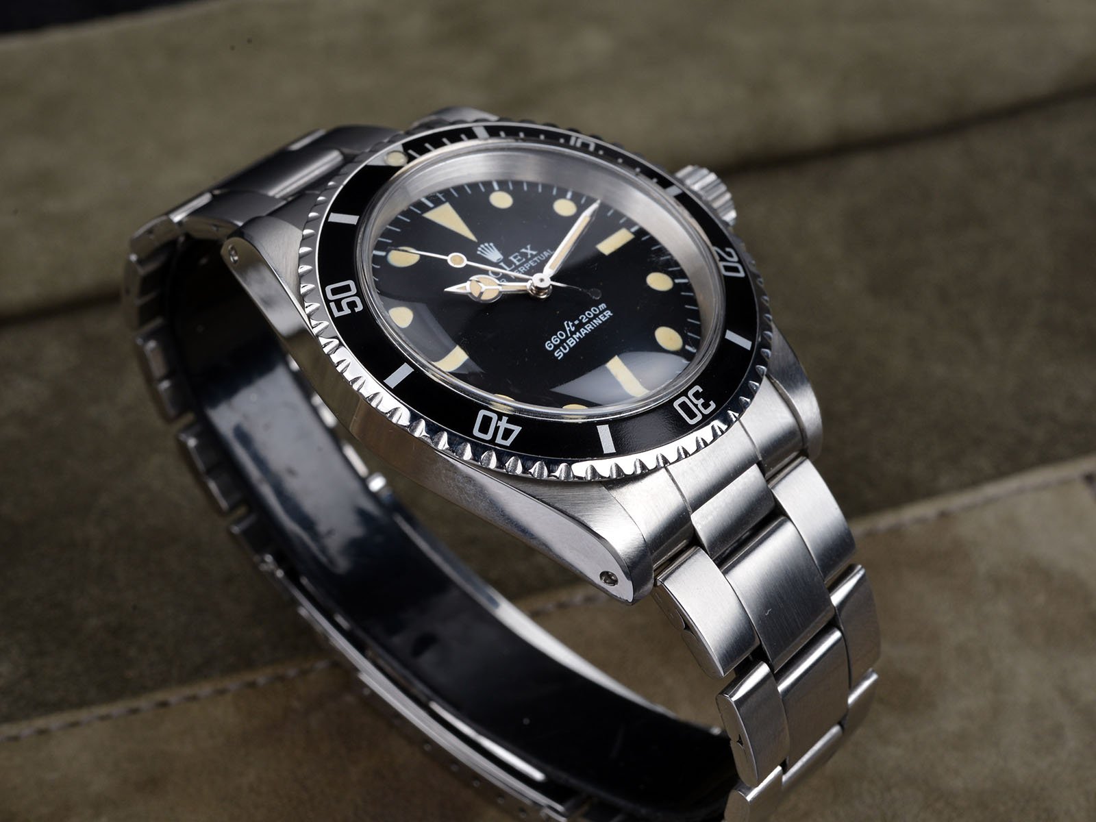 ROLEX 5513 SUBMARINER SERIF DIAL, 1972