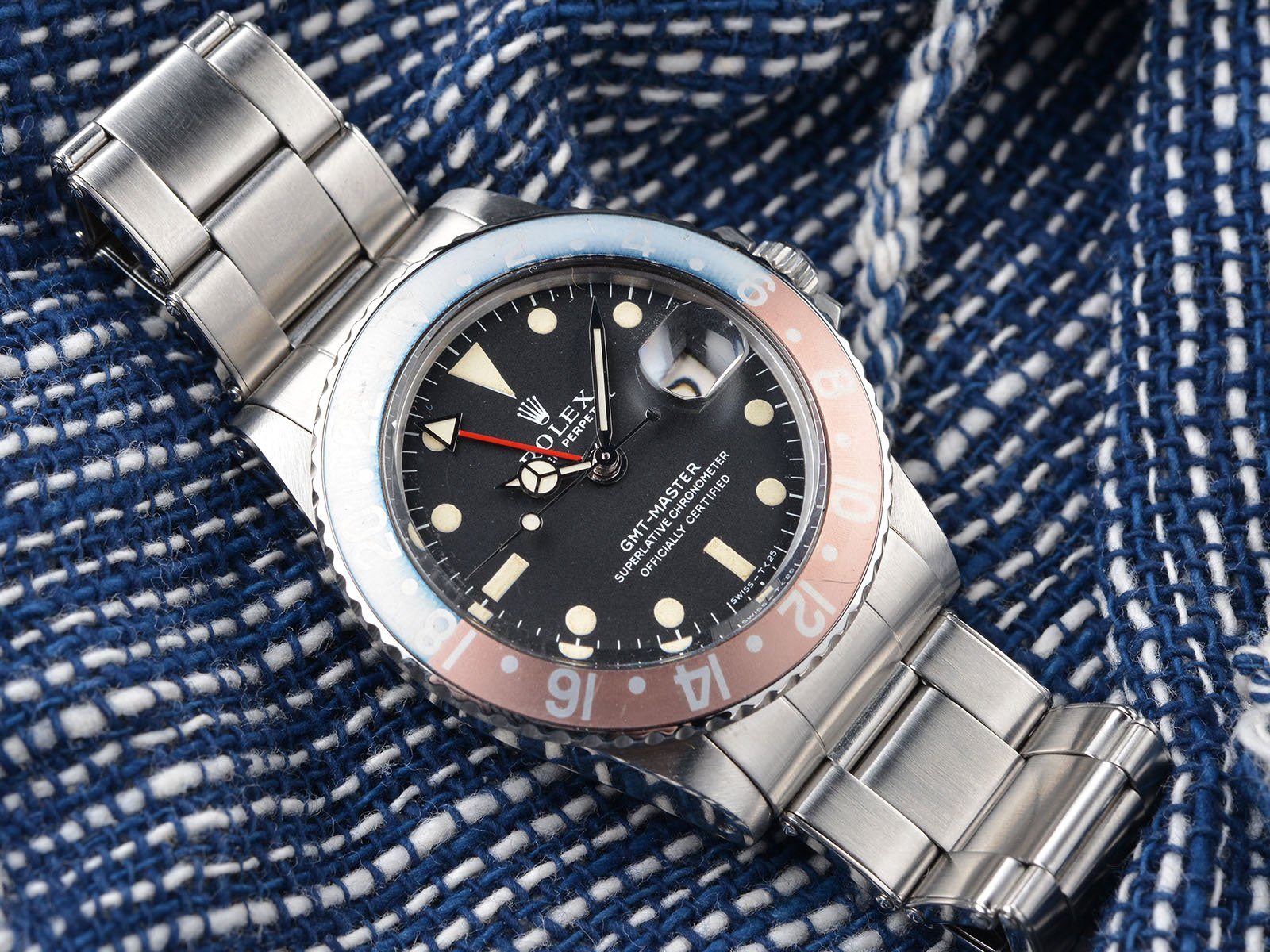 ‘CURATED’ ROLEX 1675 GMT 1970 MK1 LONG E